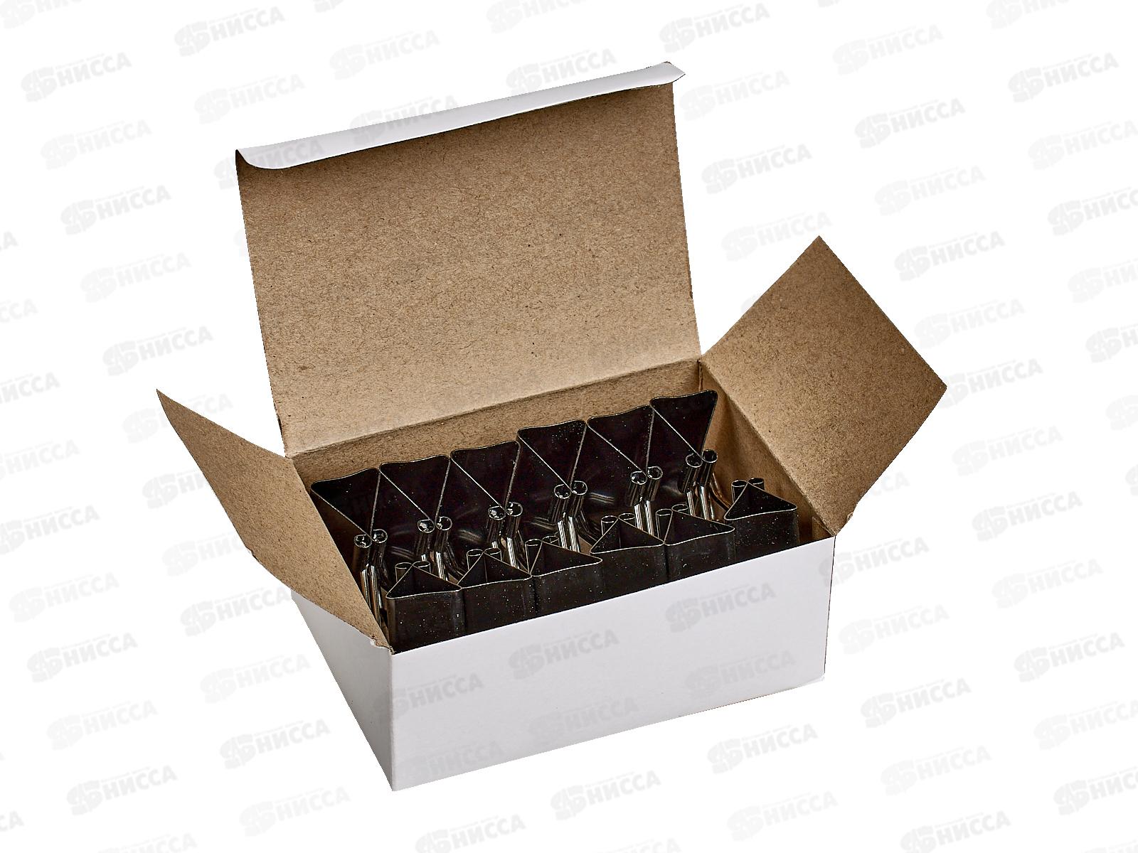 Зажим для бумаг 41мм 12шт BEIFA черный, ASC 041*108