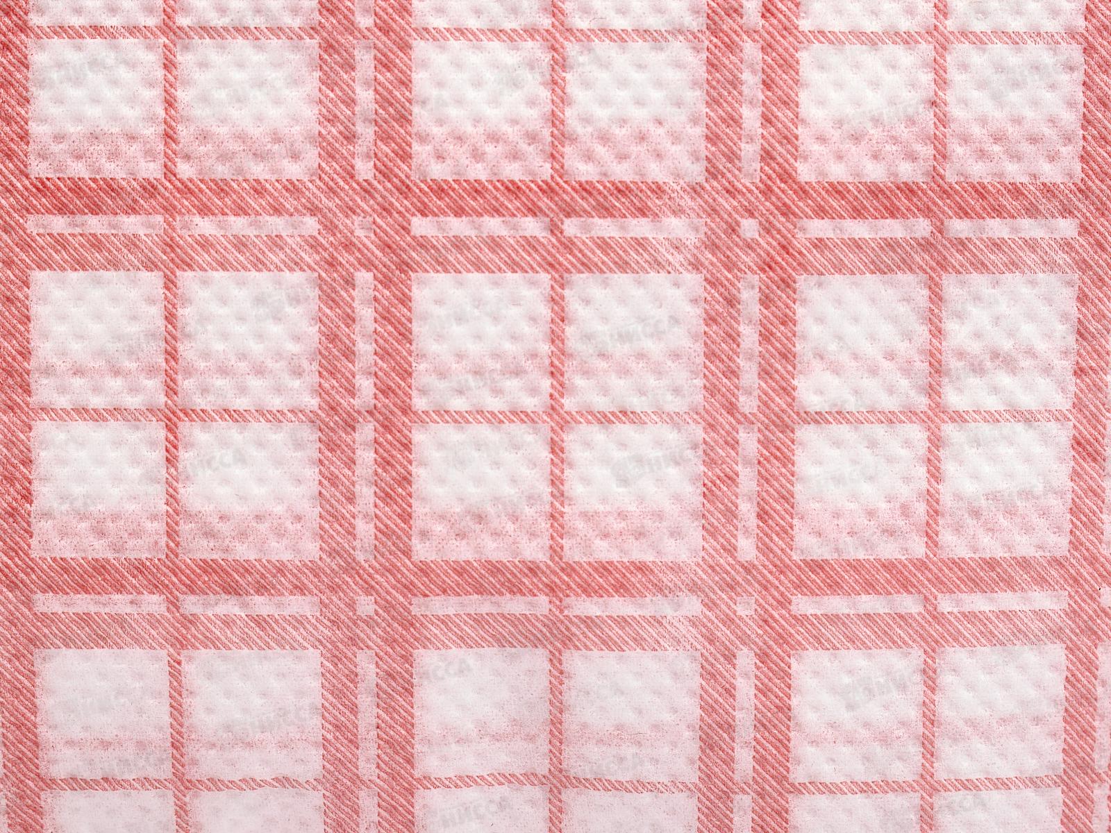 Салфетки ДЕКОР 100шт клетка-шотландка цветные *32