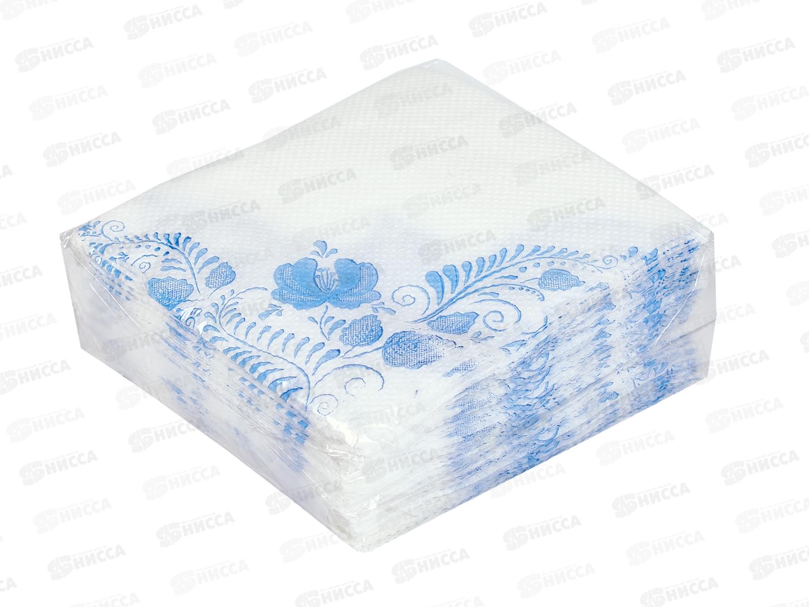 Салфетки ДЕКОР 50шт цветные *60