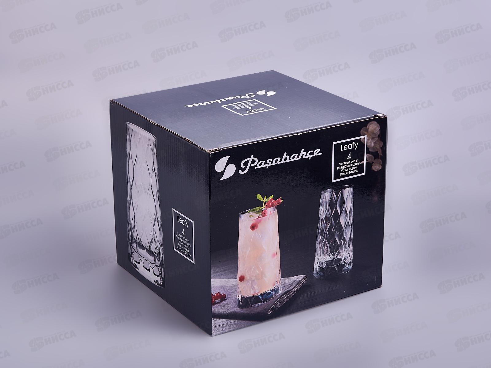 Набор стаканов Leafy для коктейля 4шт 450мл 420955