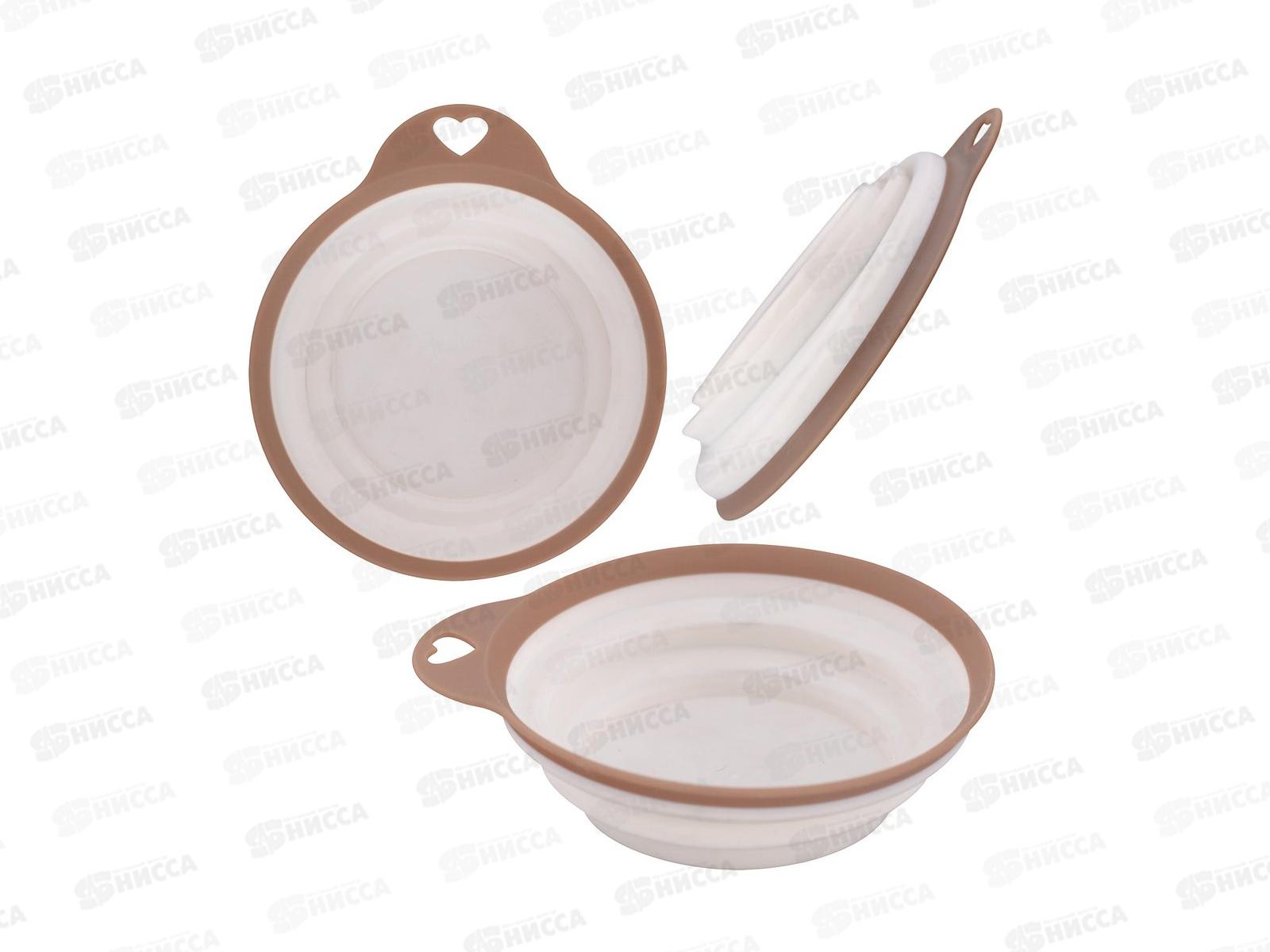 Миска складная для домашних животных С собой 14см 350мл 40-70