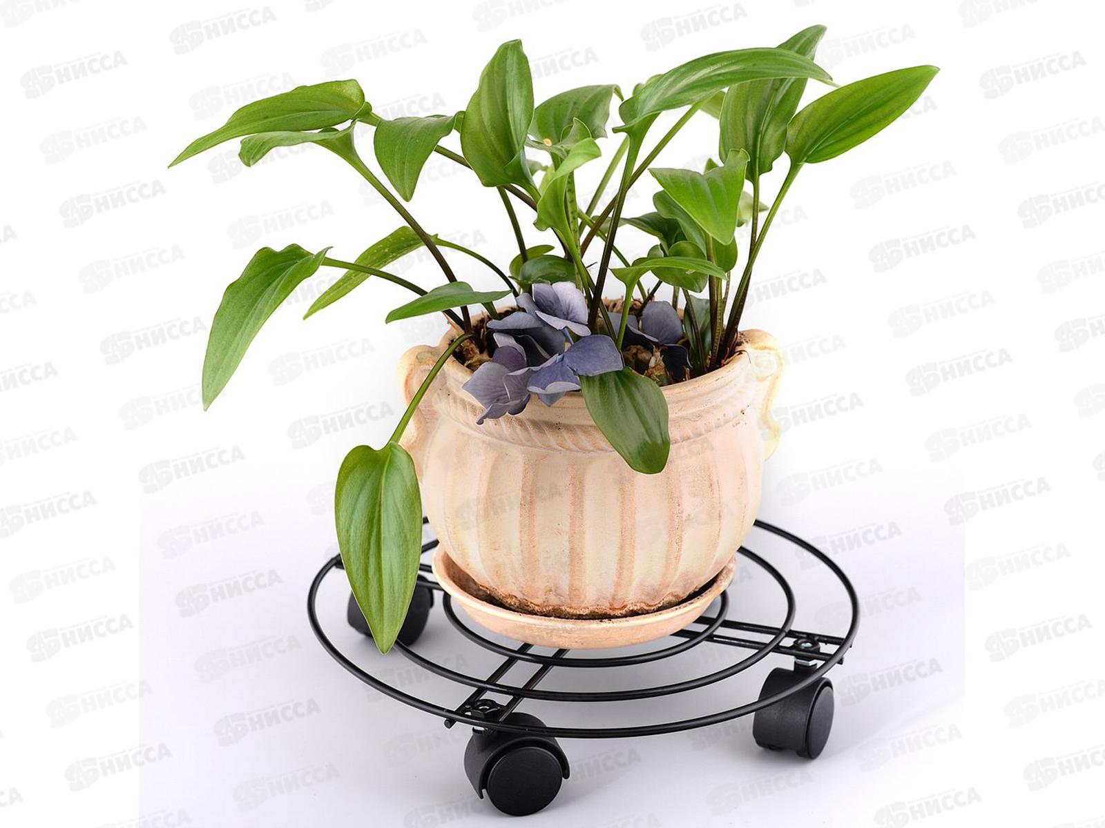 Подставка для горшочных растений на колесиках VL83-124