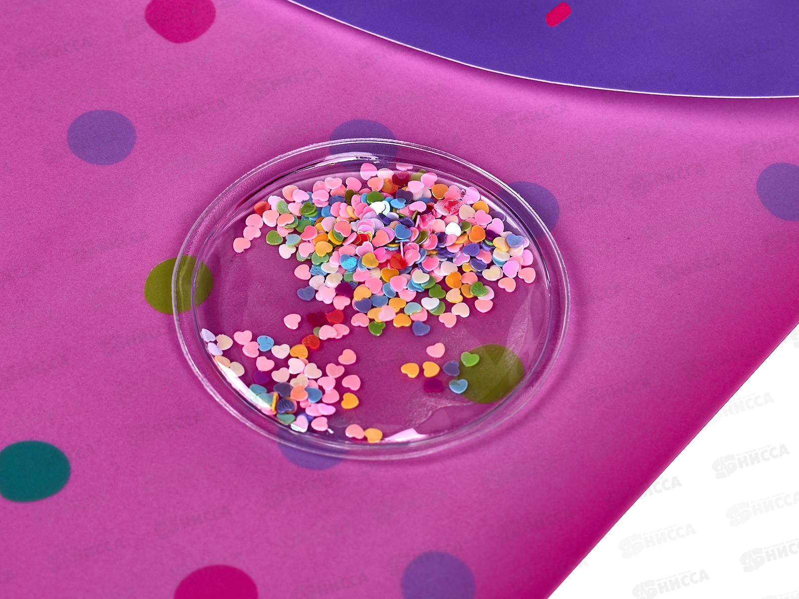 Папка-конверт пластиковая на кнопке deVENTE 320*230 Oops!, 300мк 3079264