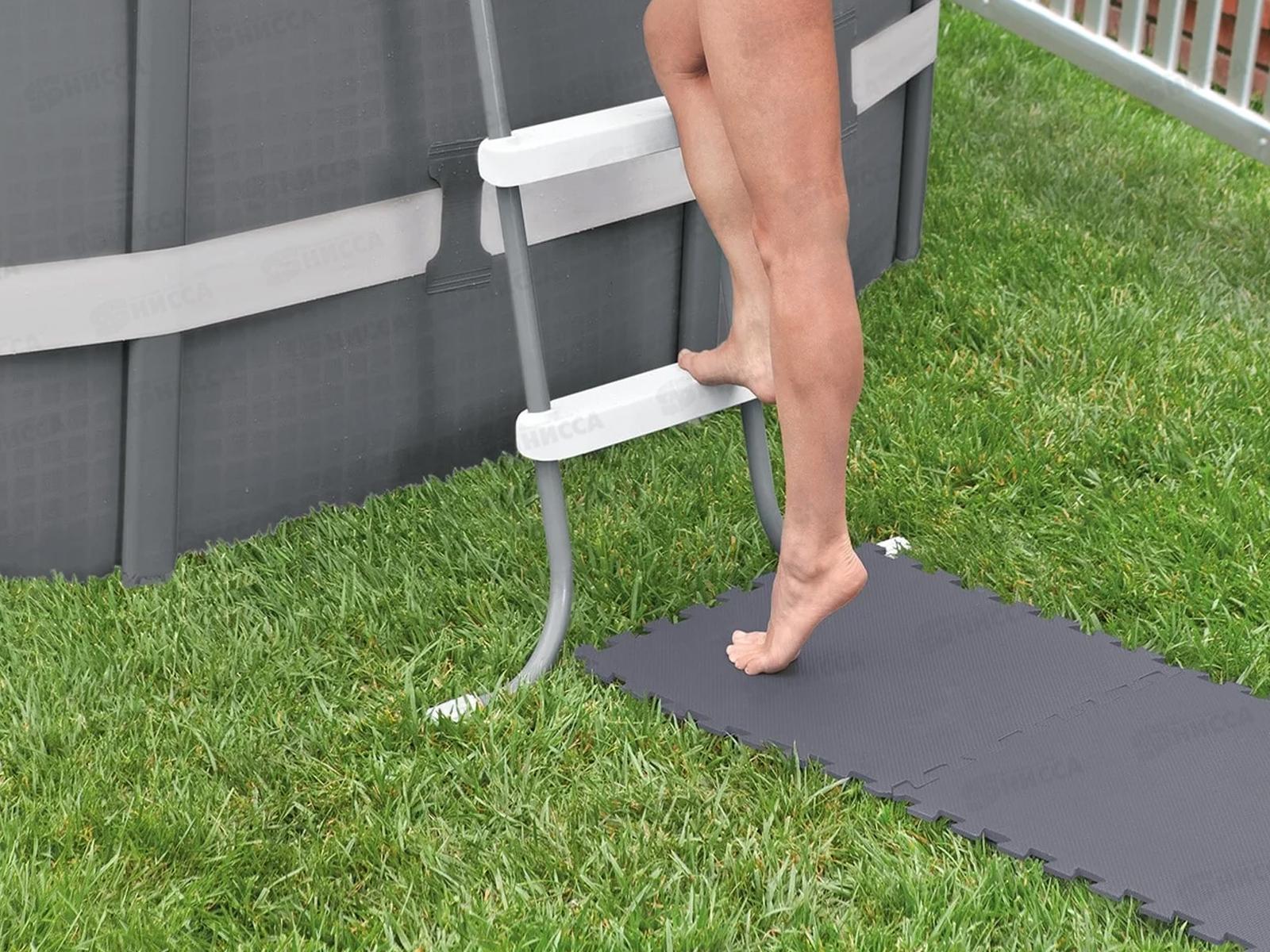 Подстилка-пазл 29084 модульная 50*50*0,5см 8шт INTEX 047-032 г