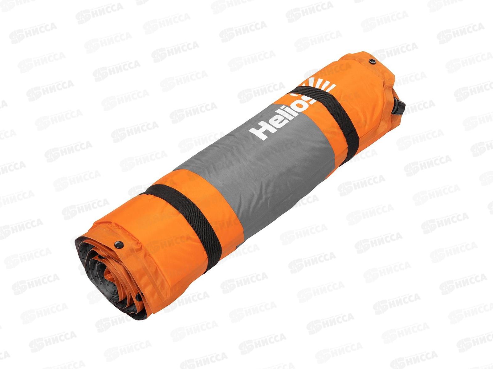 Коврик самонадувающийся Helios с подушкой 30-170х65х4 (HS-004Р) 120172