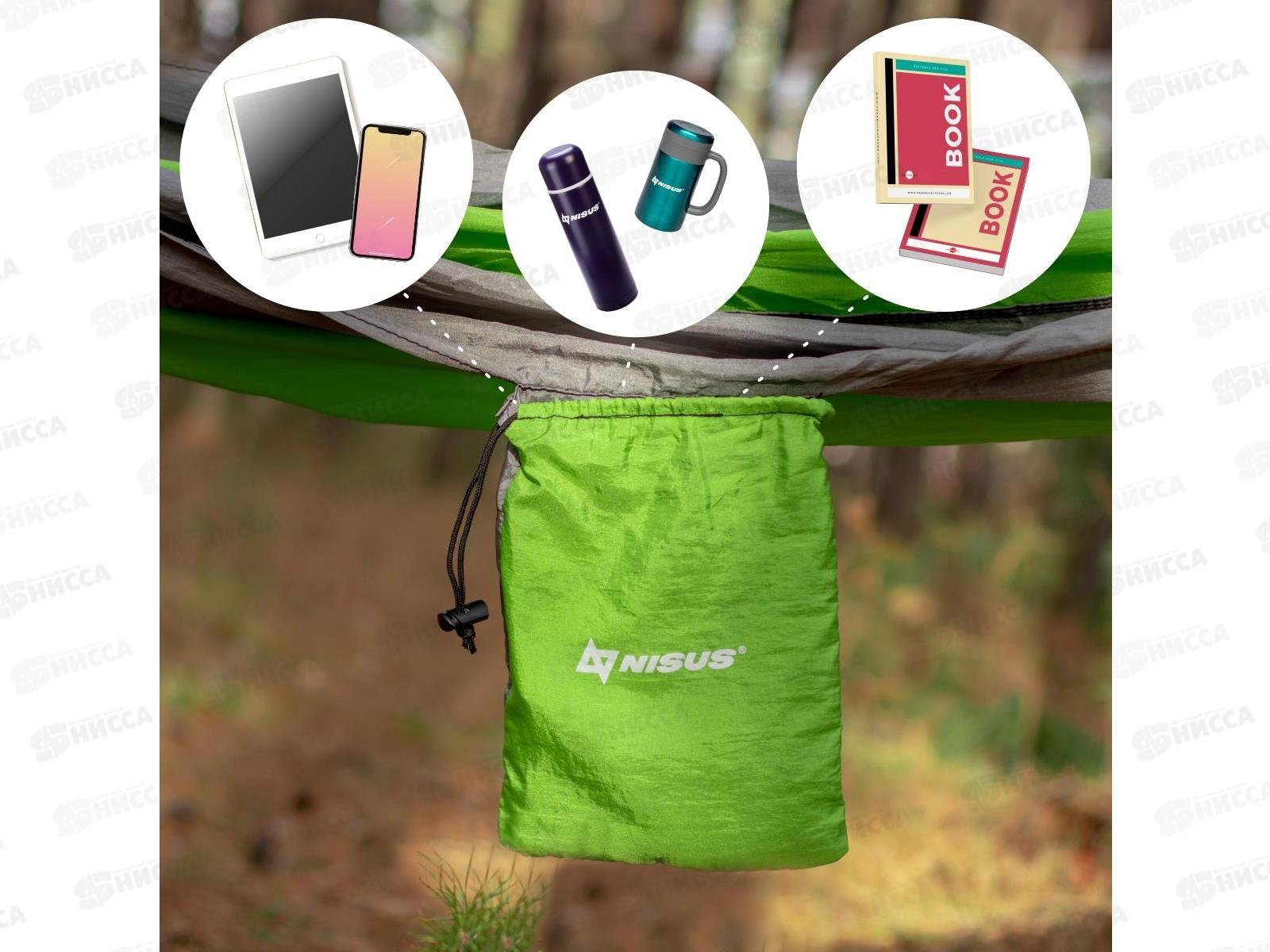 Гамак 140*260см без планок 210Т (N-DC-019) NISUS 274227