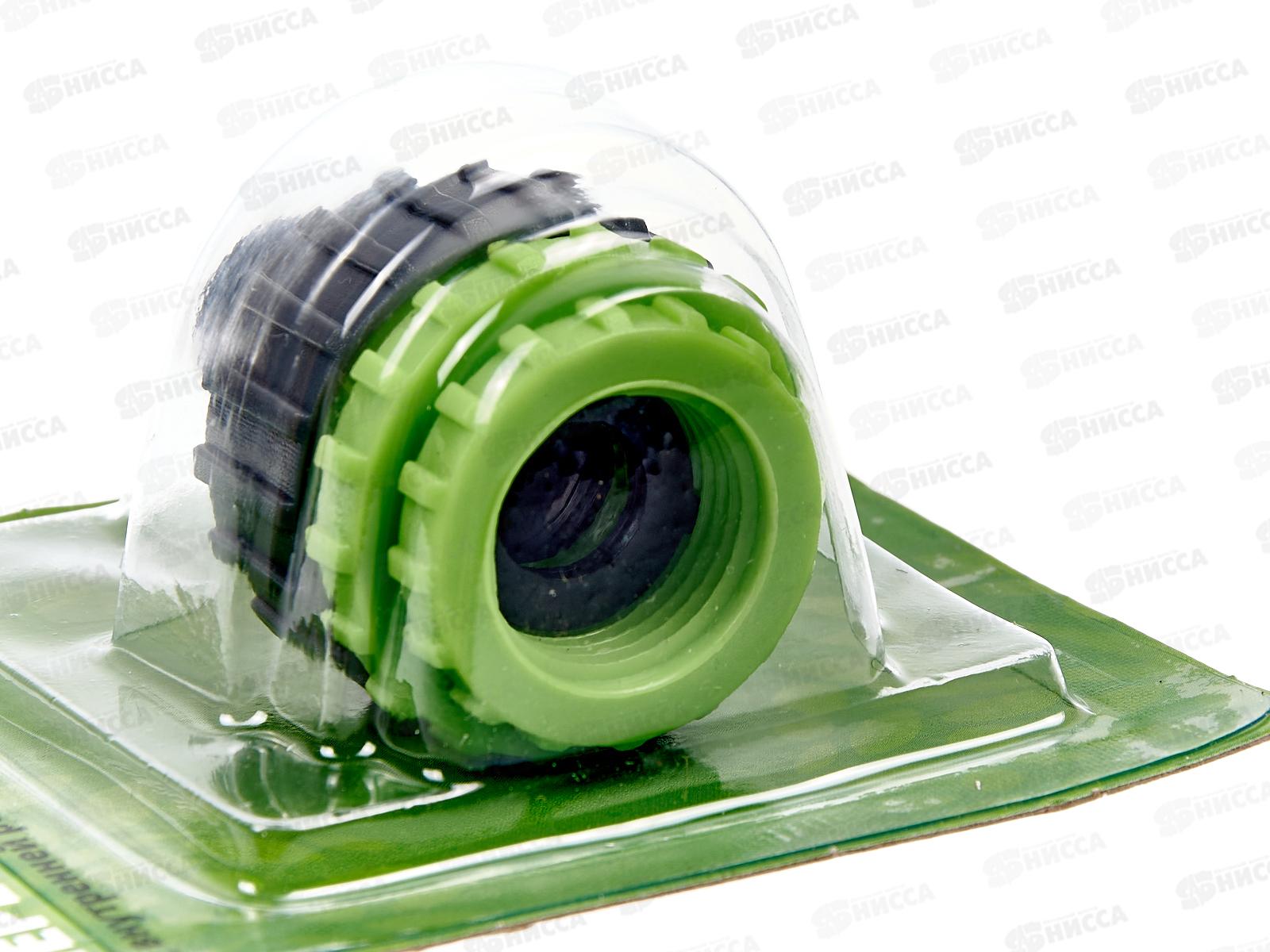 Переходник 1/2х3/4х1 на трубу внутренняя резьба под коннектор YM5817 Р9261