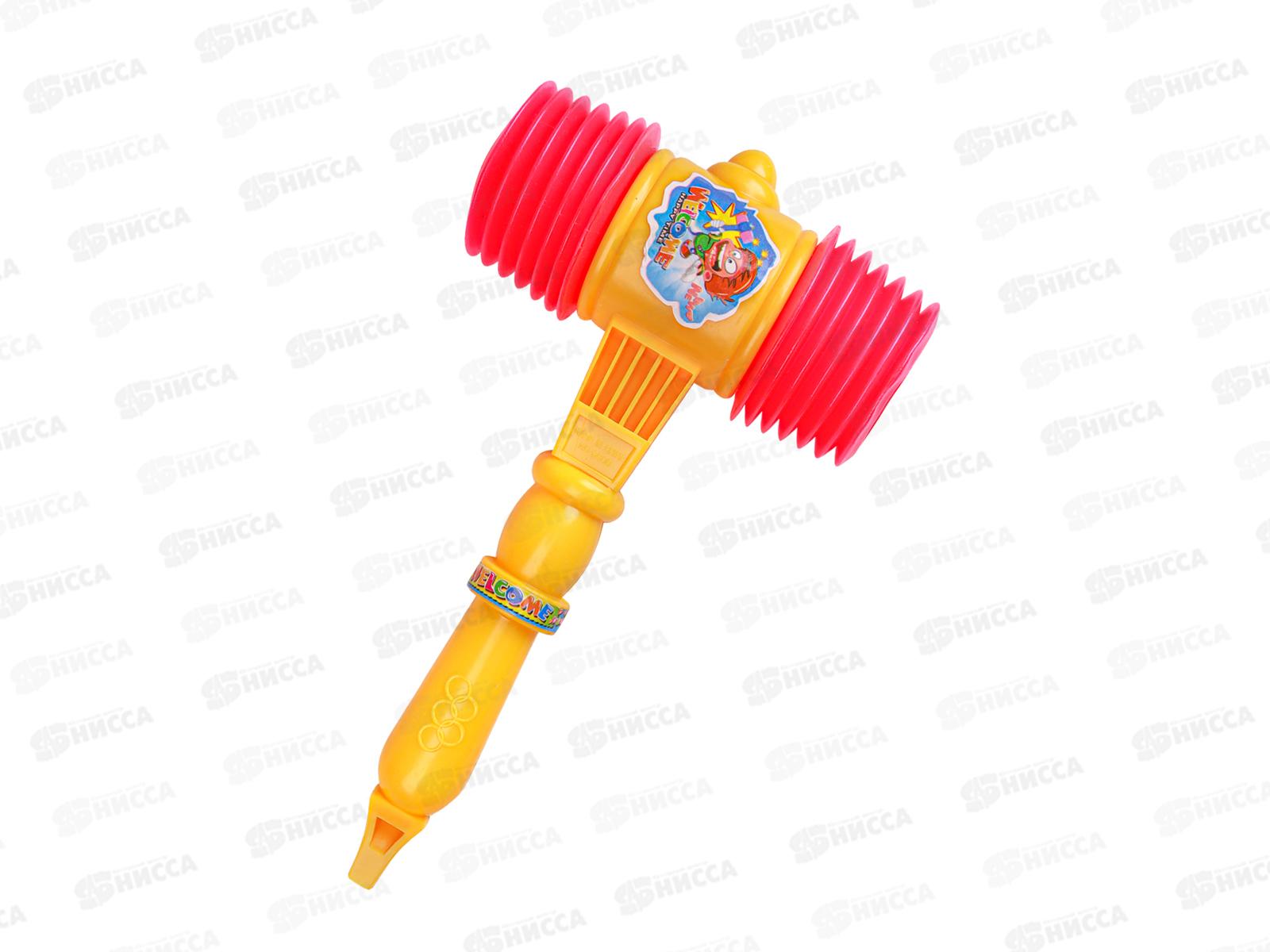 Молоток-пищалка 18,5см в сетке И-0292 *288