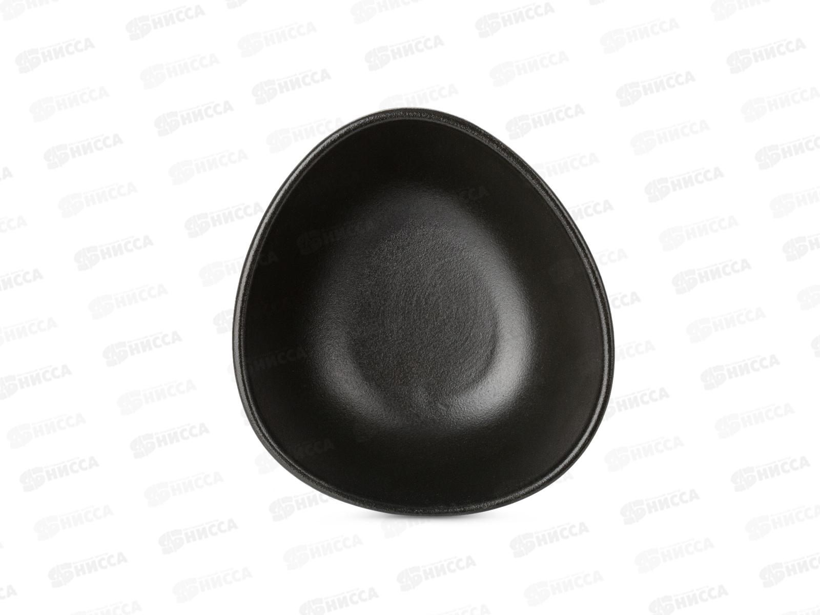 Салатник треугольный Rock Black 16см DM8024