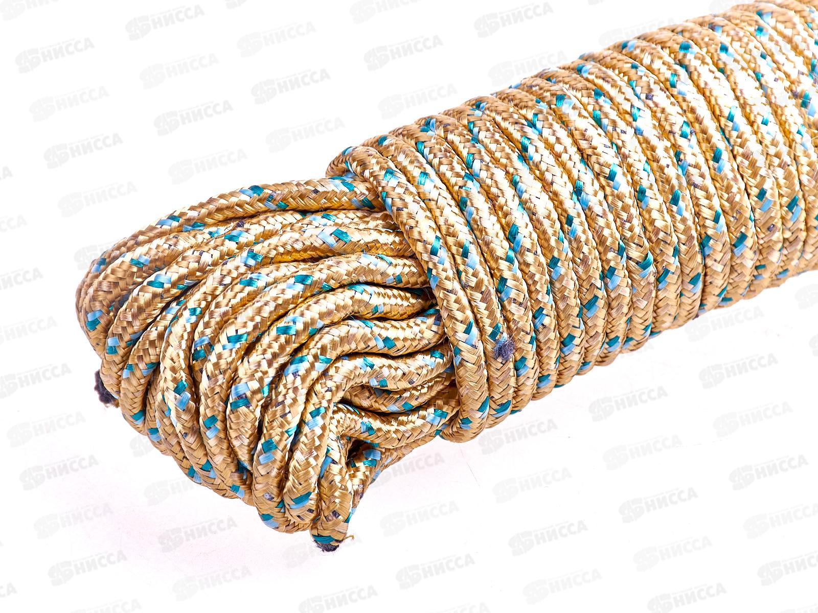 Веревка для белья L-20м тканевая под х/б 422 (034754)  Ж