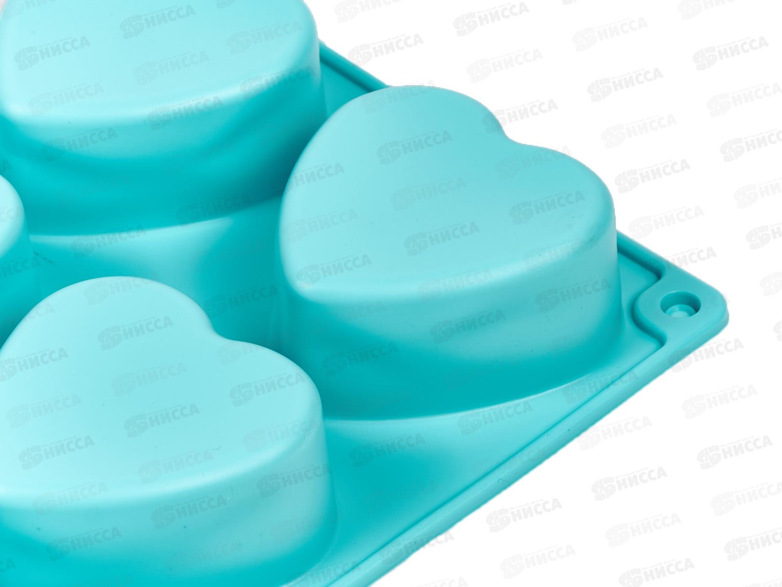 Форма  для выпечки силиконовая  Сердца YK036 (030061)  Ж