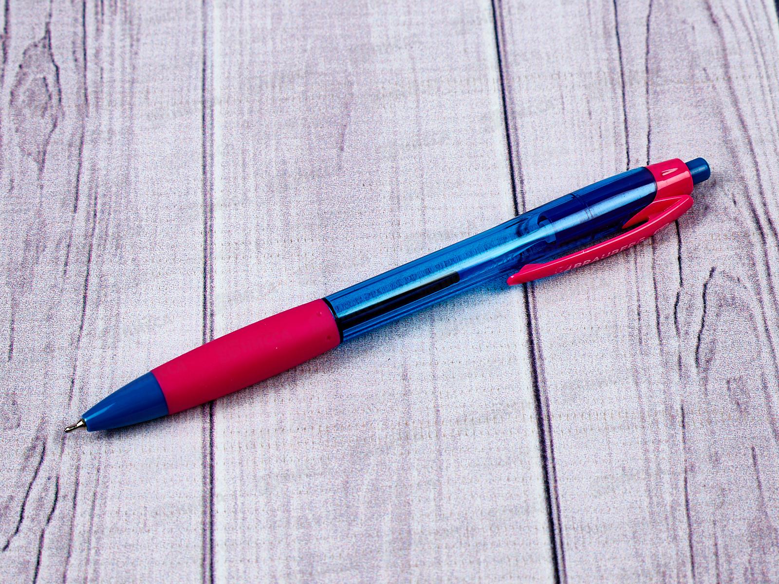 Ручка автоматическая BRAUBERG-142655 Fruity RG синяя *12/240/1920