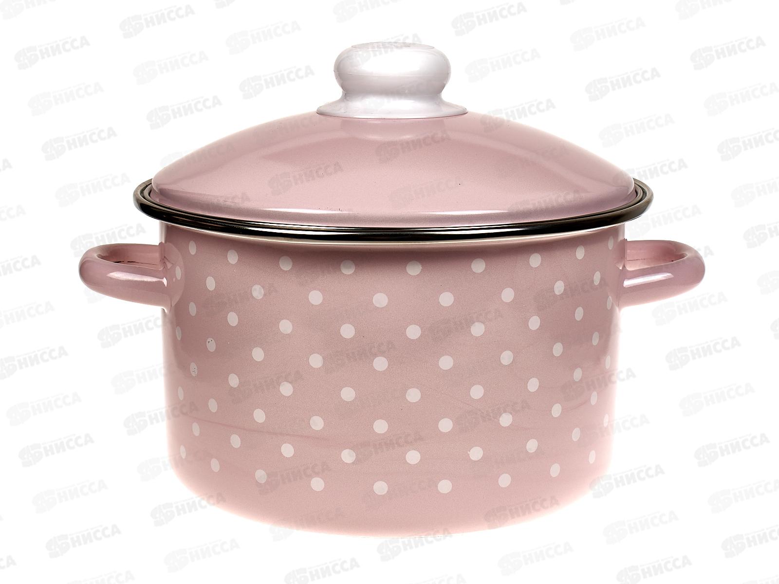 Набор кастрюль Розовый шелк (2+3+4л) 2-3188/6