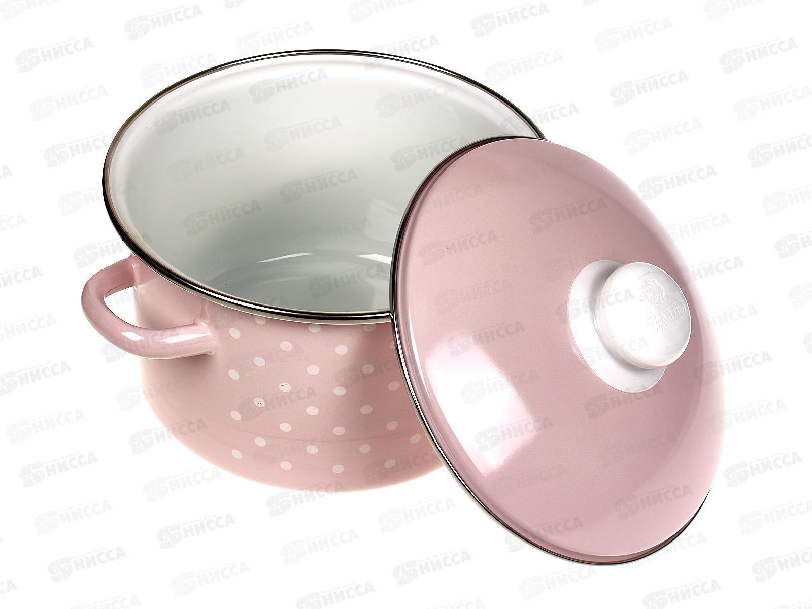 Набор кастрюль Розовый шелк (2+3+4л) 2-3188/6