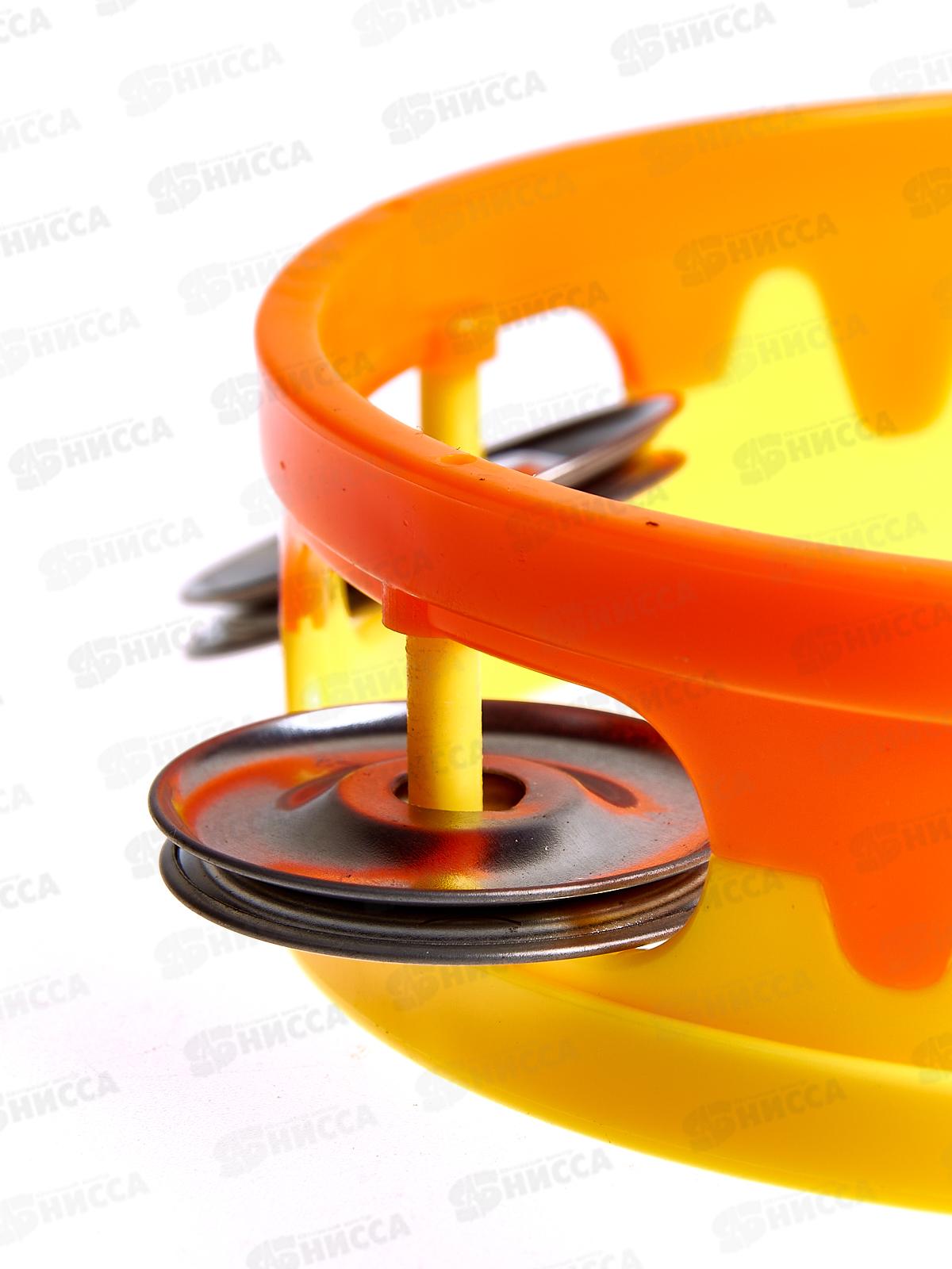 Бубен &quotВеселые мелодии&quot микс, ИМ-5837 в пакете