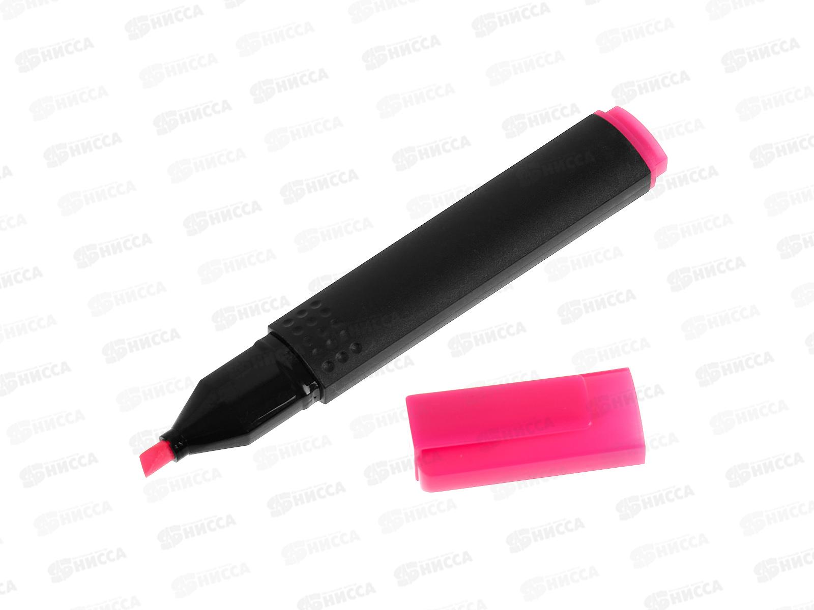 Маркер OfficeSpace текстовый розовый 1-4мм,9511*12/72