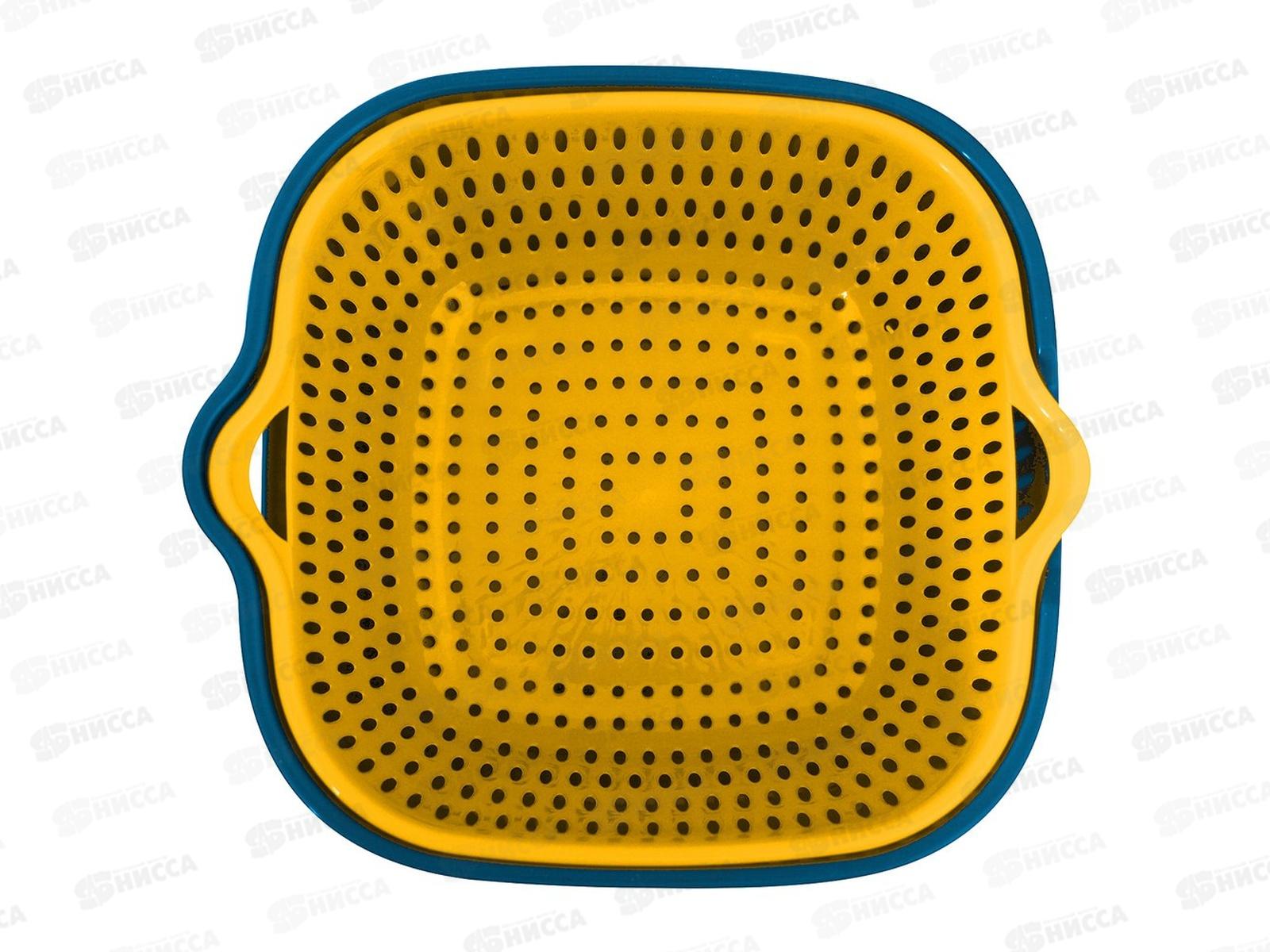 Дуршлаг с миской Дабл VL11-122