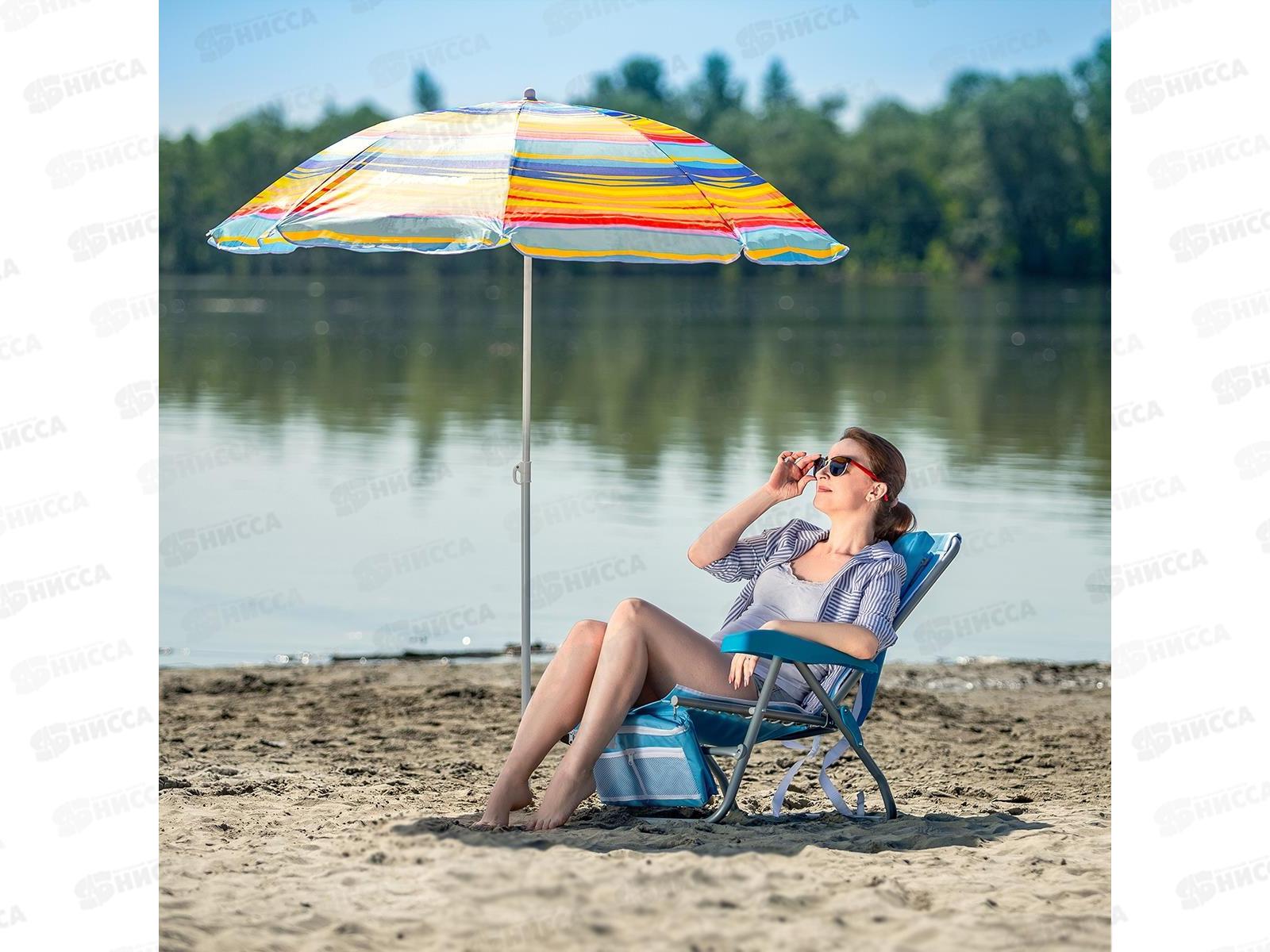 Зонт пляжный d 1,8м прямой (19/22/170Т) N-180-SО NISUS 279196