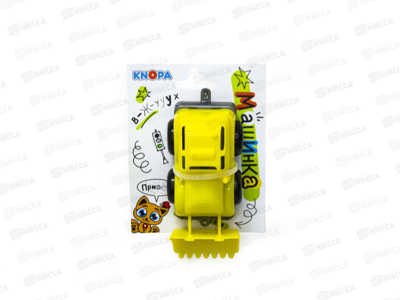 Машина бульдозер &quotВжух на стройке&quot 10см КНОПА, 86248 *10