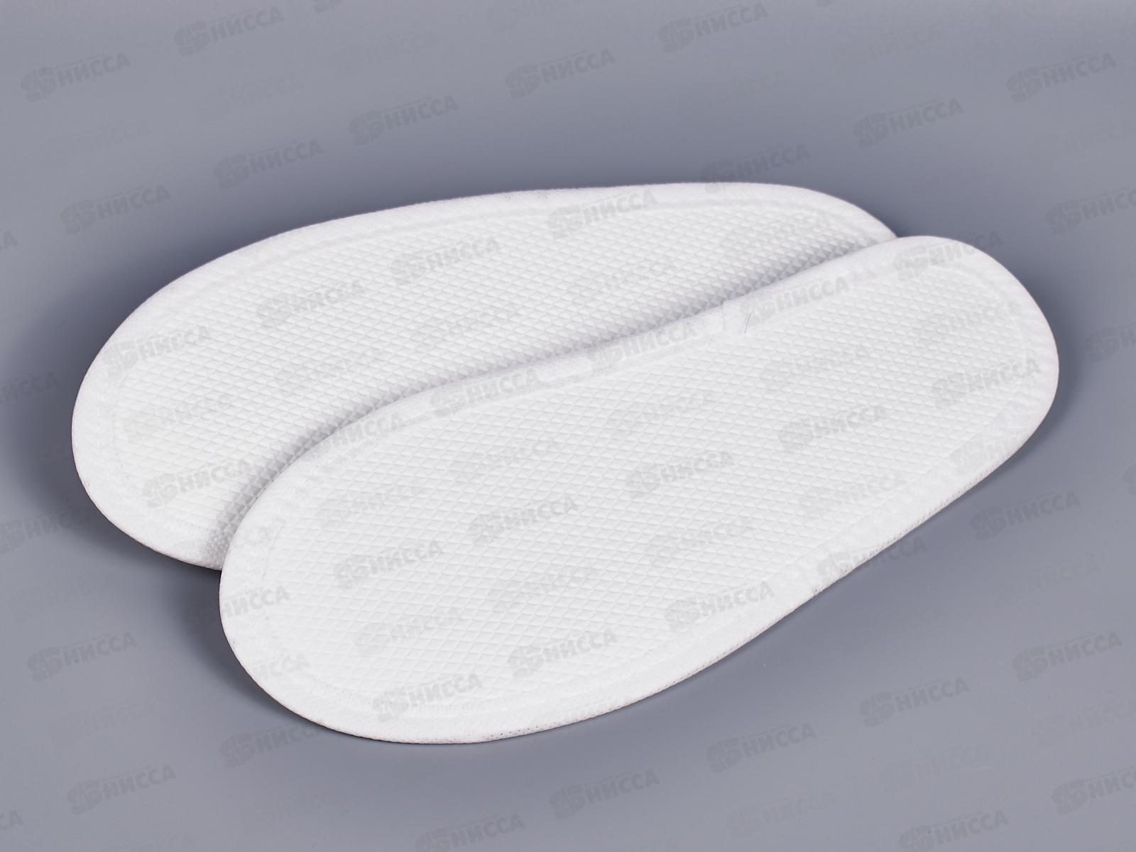 Тапочки одноразовые для сауны прозрачный верх р.43-44 EL-T64