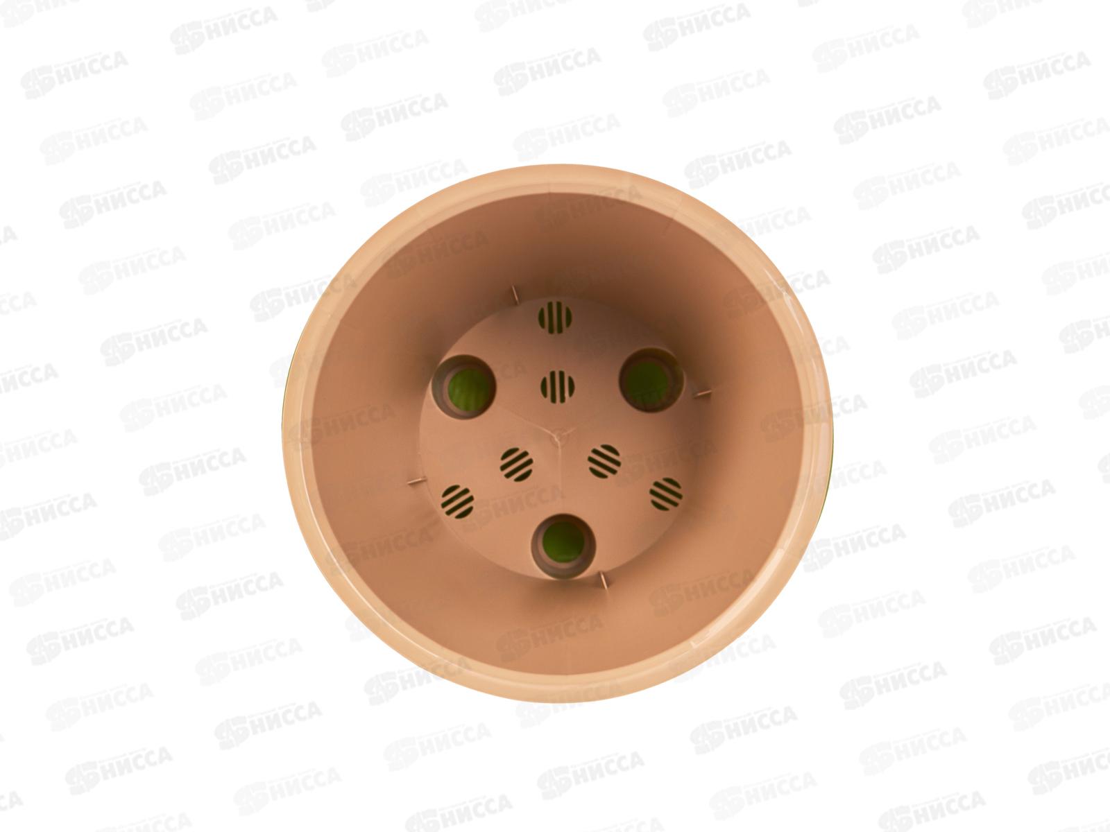 Горшок для цветов &quotInGreen London&quot D190мм 3,3л Оливковый ING6251 *9