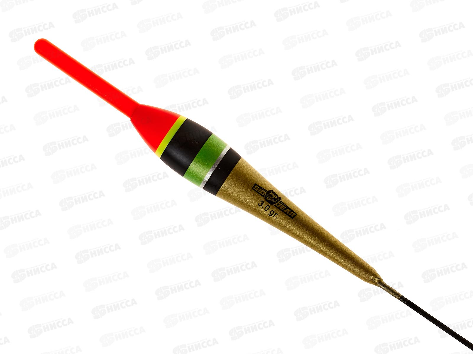 Поплавок SIBBEAR бальса съемная антена 3г бронза 1270 030 *1/10