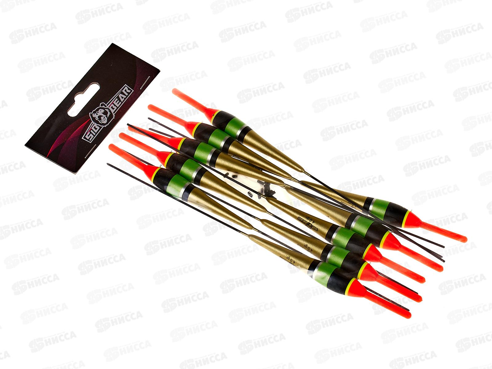 Поплавок SIBBEAR бальса съемная антена 4г бронза 1270 040 *1/10