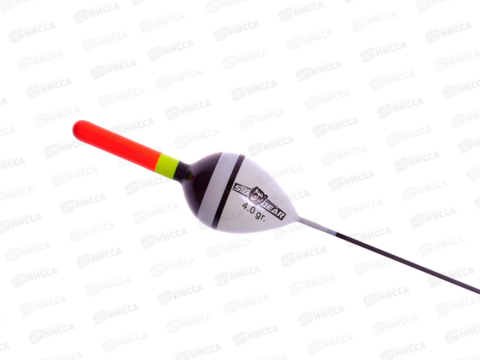 Поплавок SIBBEAR бальса цветная антенка 4г красно-желтая 4026 040 *1/10