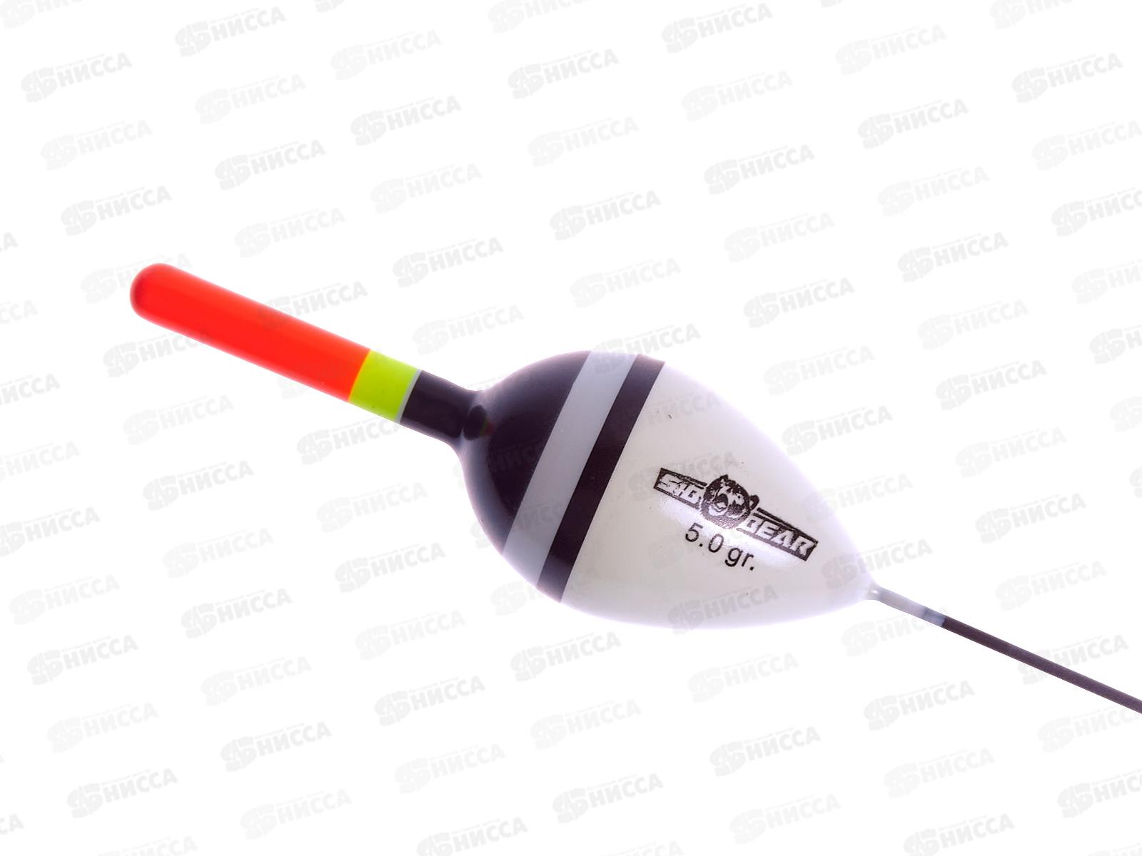 Поплавок SIBBEAR бальса цветная антенка 5г красно-желтая 4026 050 *1/10