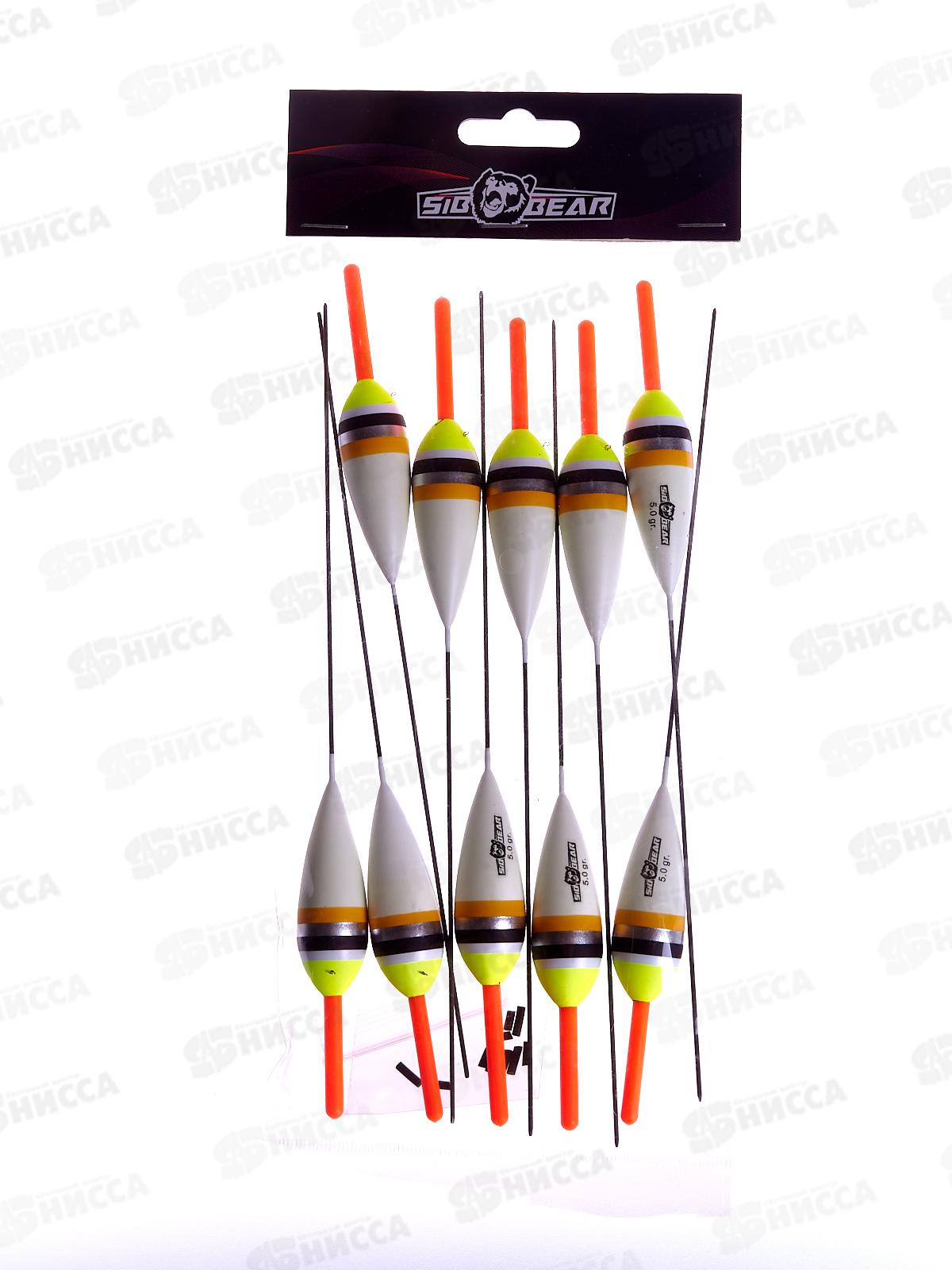 Поплавок SIBBEAR бальса съемная антена 5г белый 1176 050 *1/10