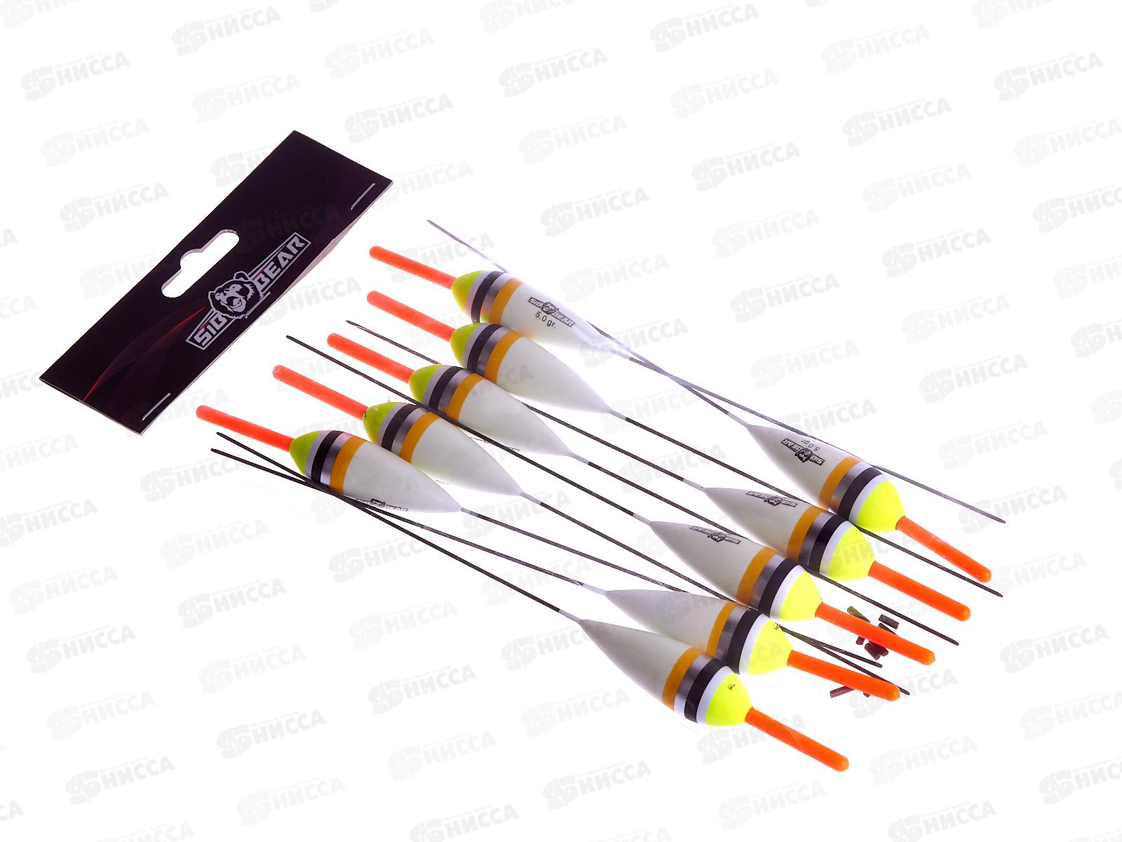 Поплавок SIBBEAR бальса съемная антена 5г белый 1176 050 *1/10