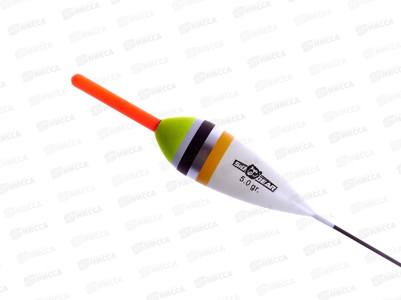 Поплавок SIBBEAR бальса съемная антена 5г белый 1176 050 *1/10