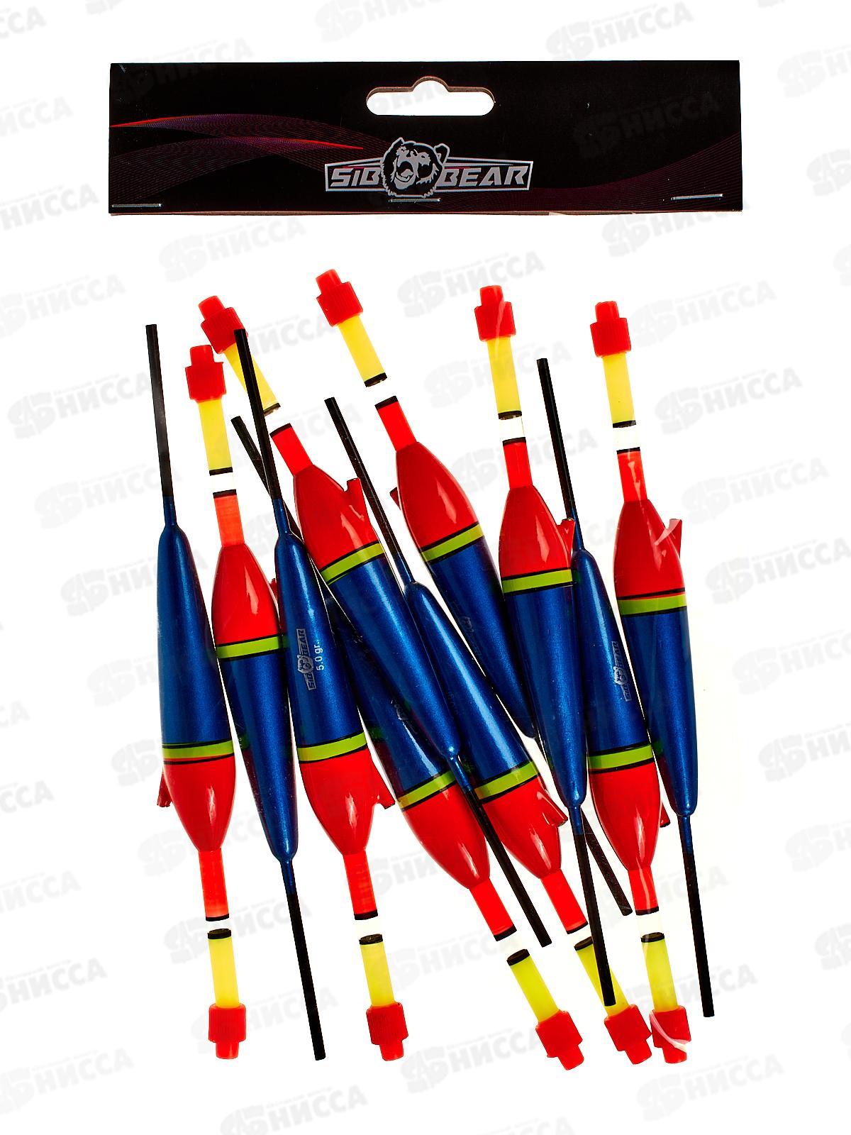 Поплавок SIBBEAR бальса скользящий синий 5г 9010 050 *1/10