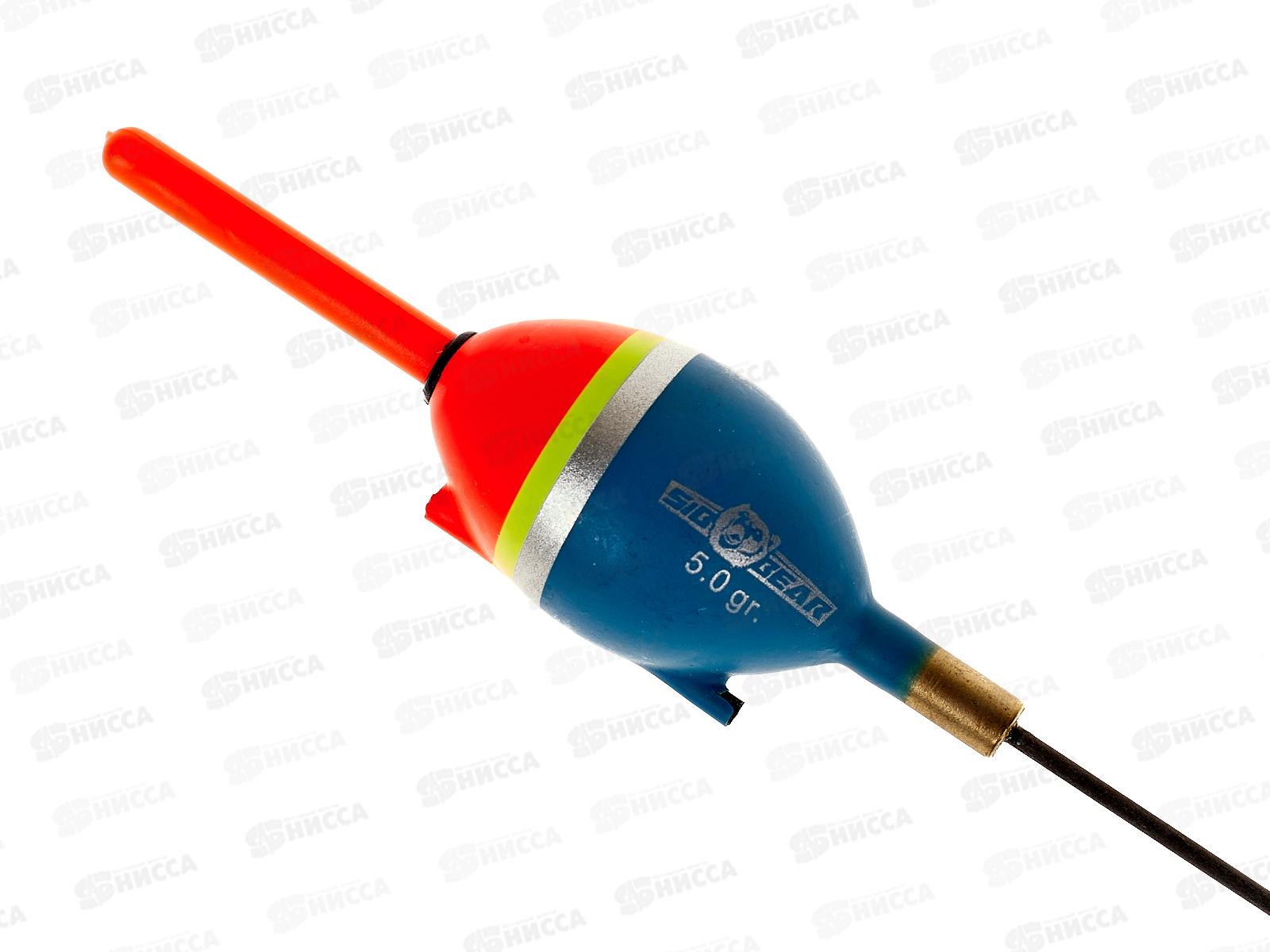 Поплавок SIBBEAR бальса скользящий съемный синий 5г 9015 050 *1/10