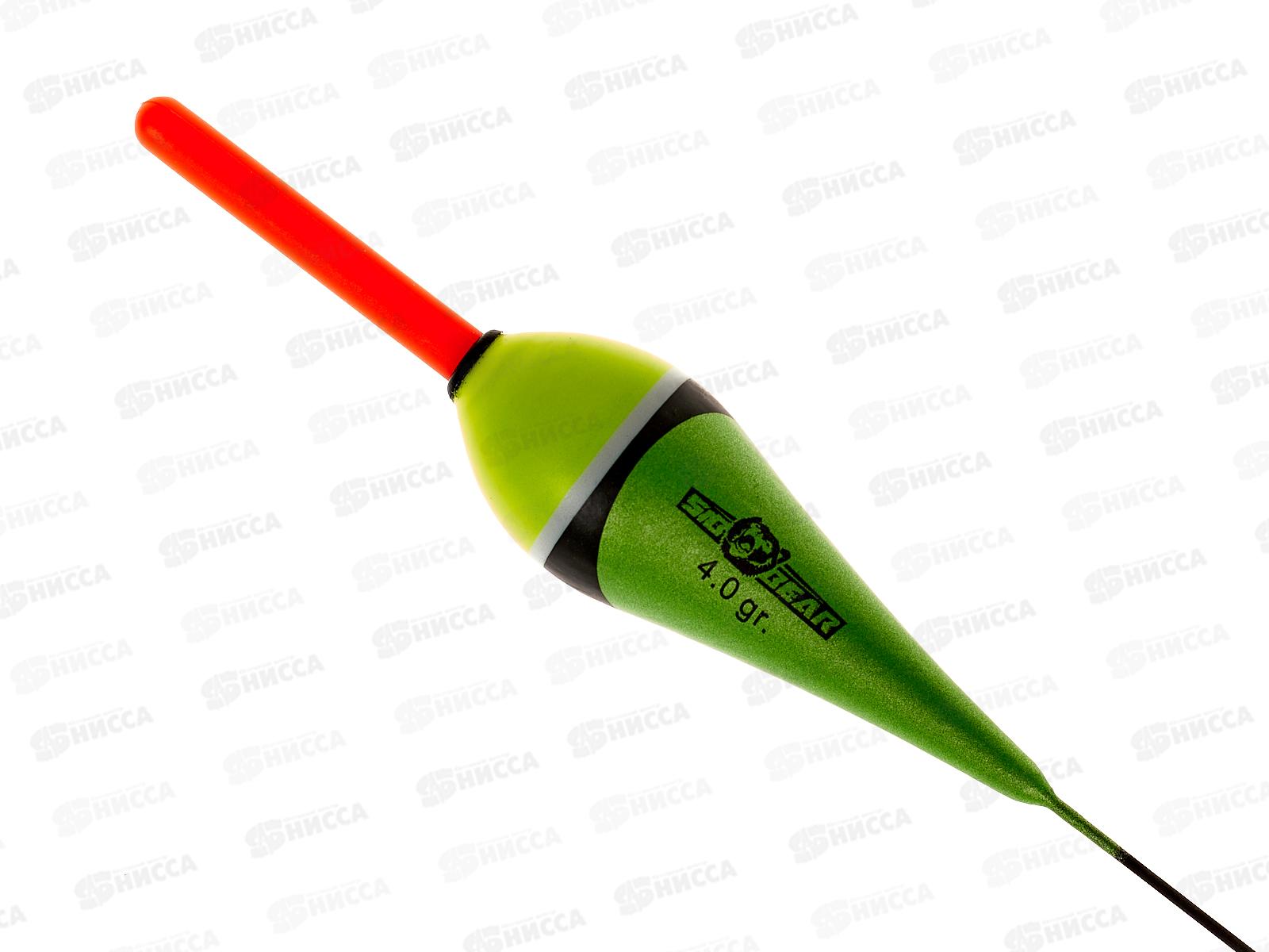 Поплавок SIBBEAR бальса съемная антена 4г т-зеленый 2108 040 *1/10