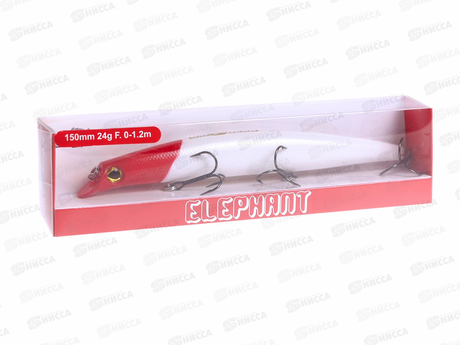 Воблер SIBBEAR ELEPHANT 150мм 24г 0-1.2м С:S123  EL150 S123