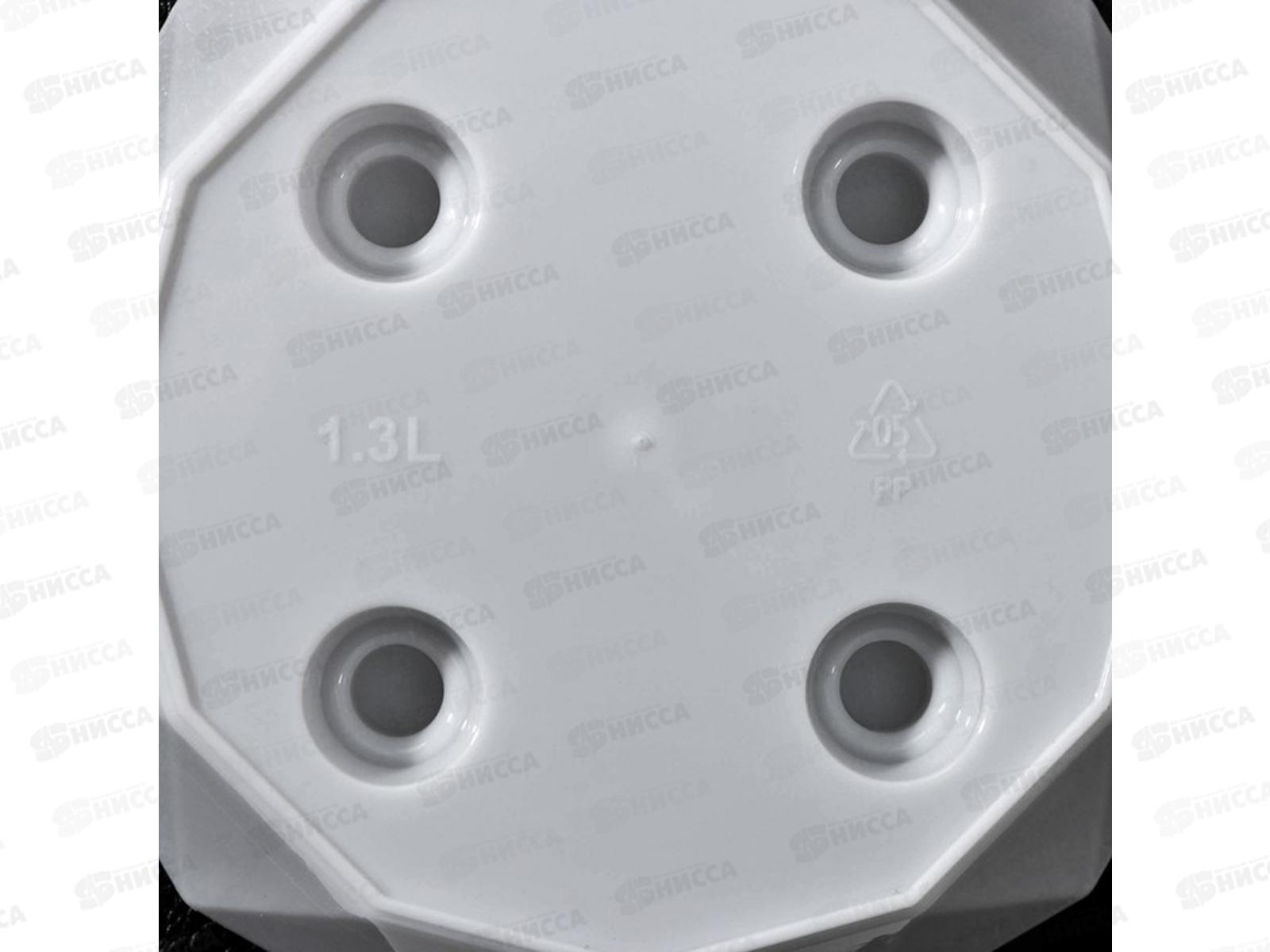 Горшок для цветов &quotLaurel&quot 1,3л D145 с поддоном  Белый 221610829/01 *20