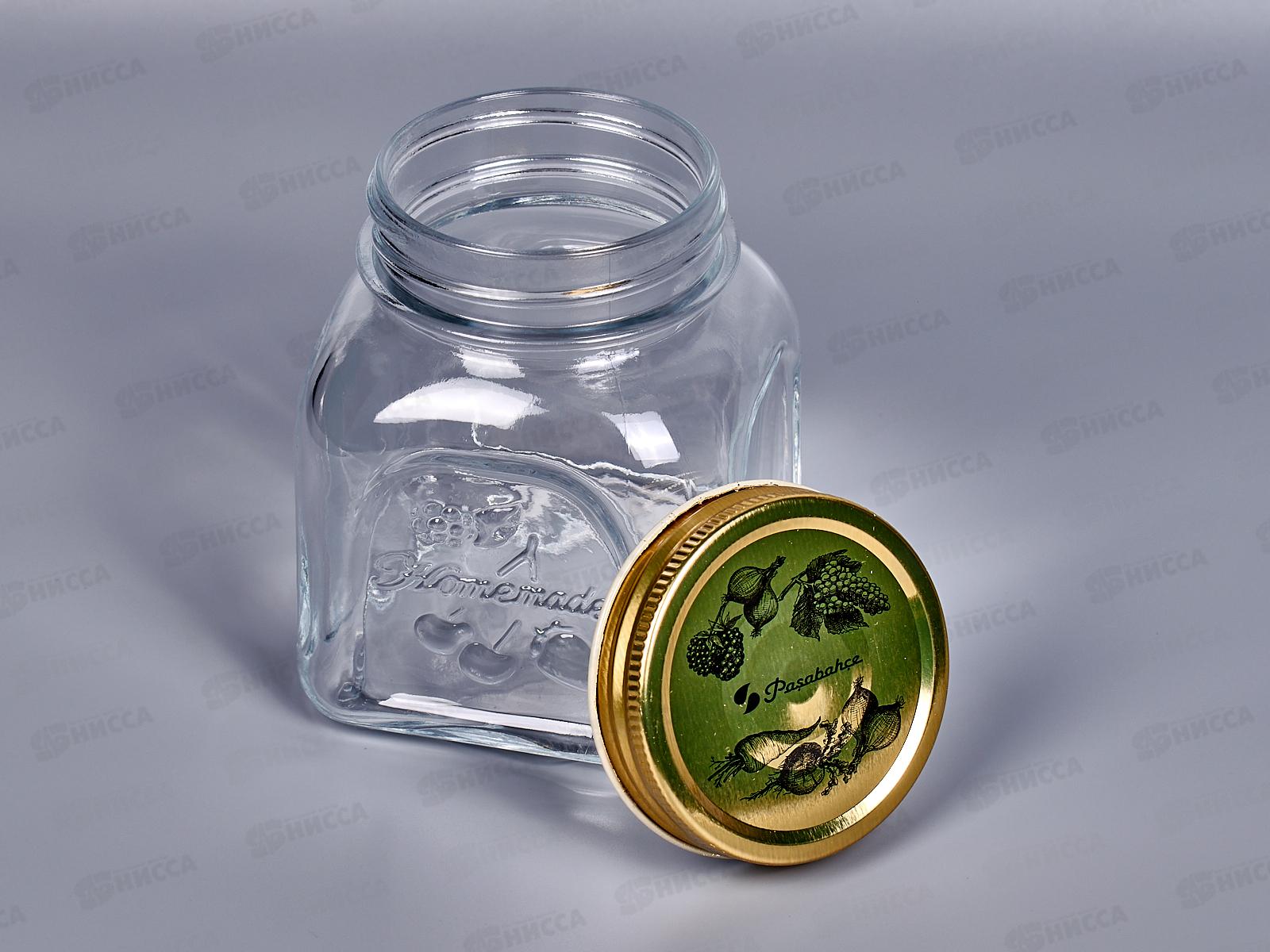 Банка с металлической крышкой Хоммейд 500мл 80384SL