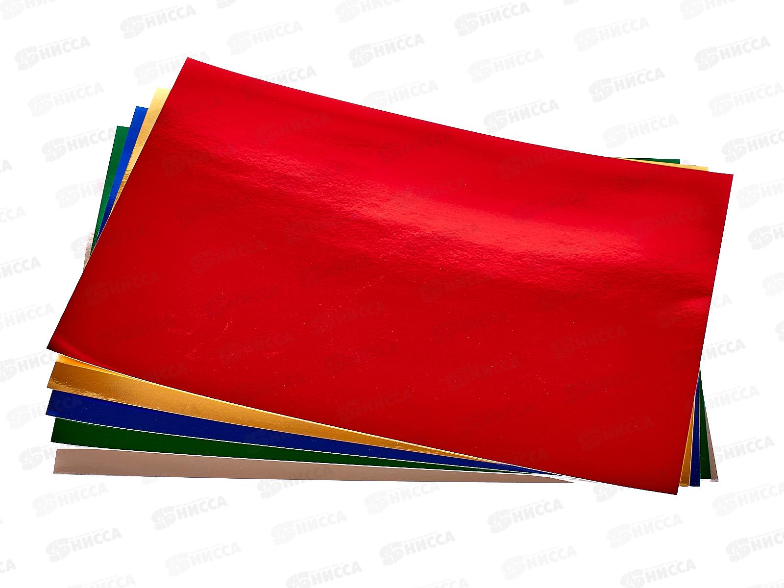 Цветной картон deVENTE 5цв.,5л, металлиз., 8040513