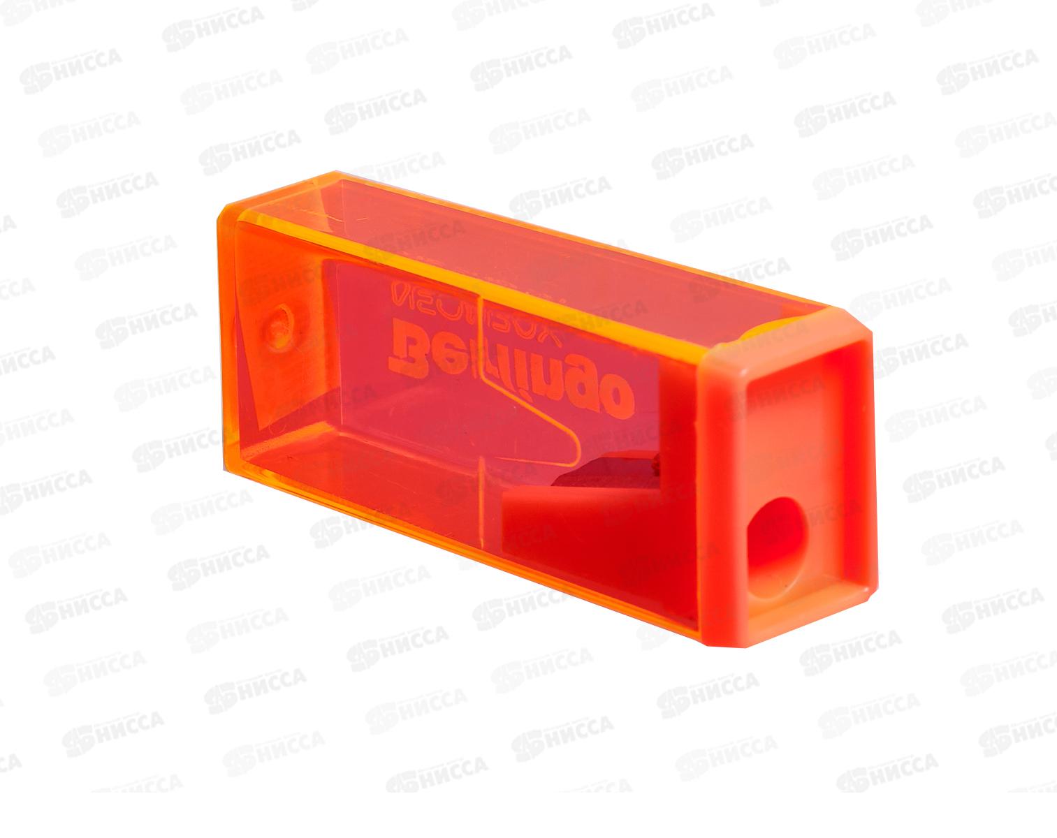 Точилка Berlingo NeonBox 1отв.асс, 15008*24/144