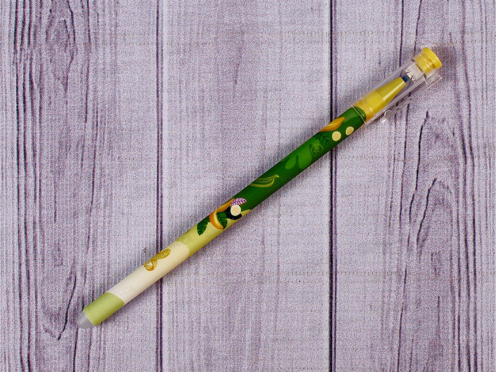 Ручка пишет-стирает MAZARI Bright fruits син.,М-5472В-70*12