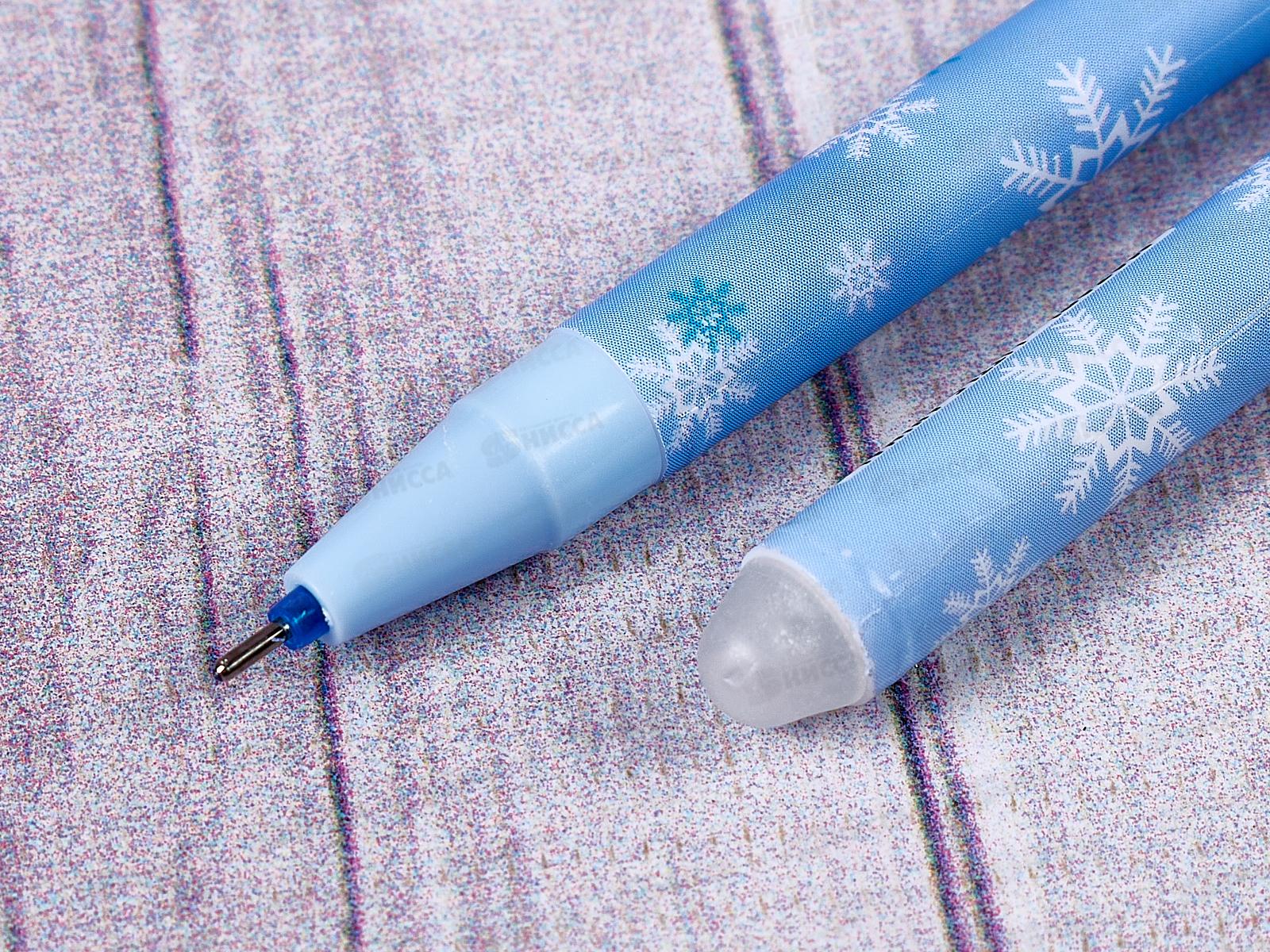 Ручка пишет-стирает  MAZARI Little animal, синяя, М-5473В-70*12