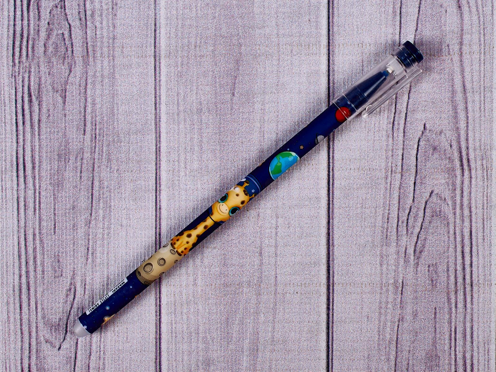 Ручка пишет-стирает  MAZARI Little animal, синяя, М-5473В-70*12