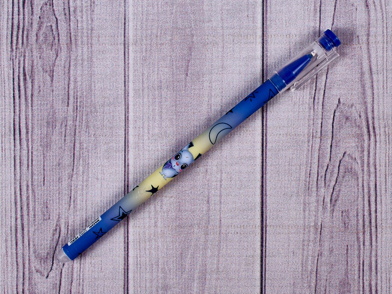 Ручка пишет-стирает  MAZARI Little animal, синяя, М-5473В-70*12