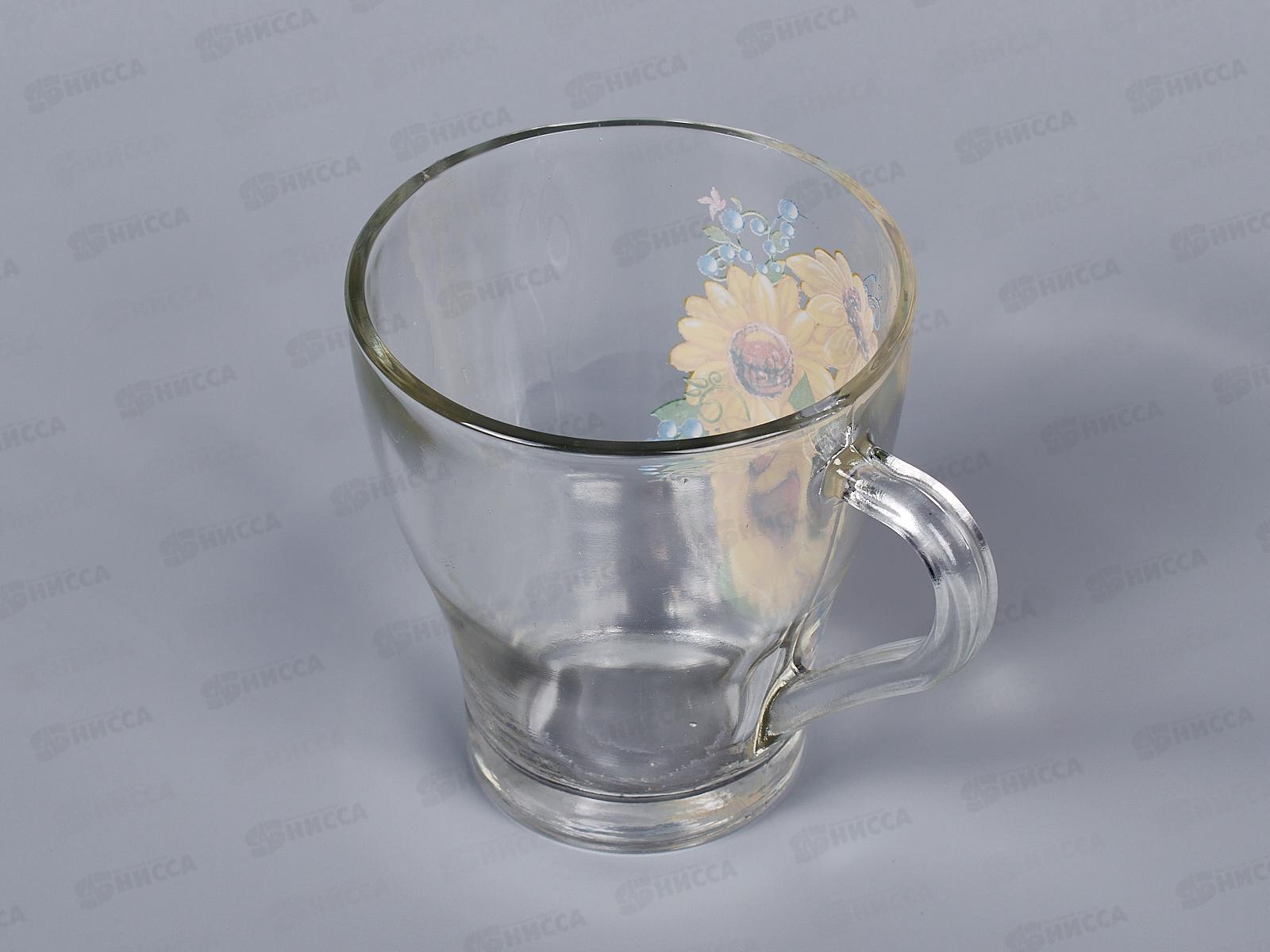 Кружка 250мл 2018-Д Подсолнухи