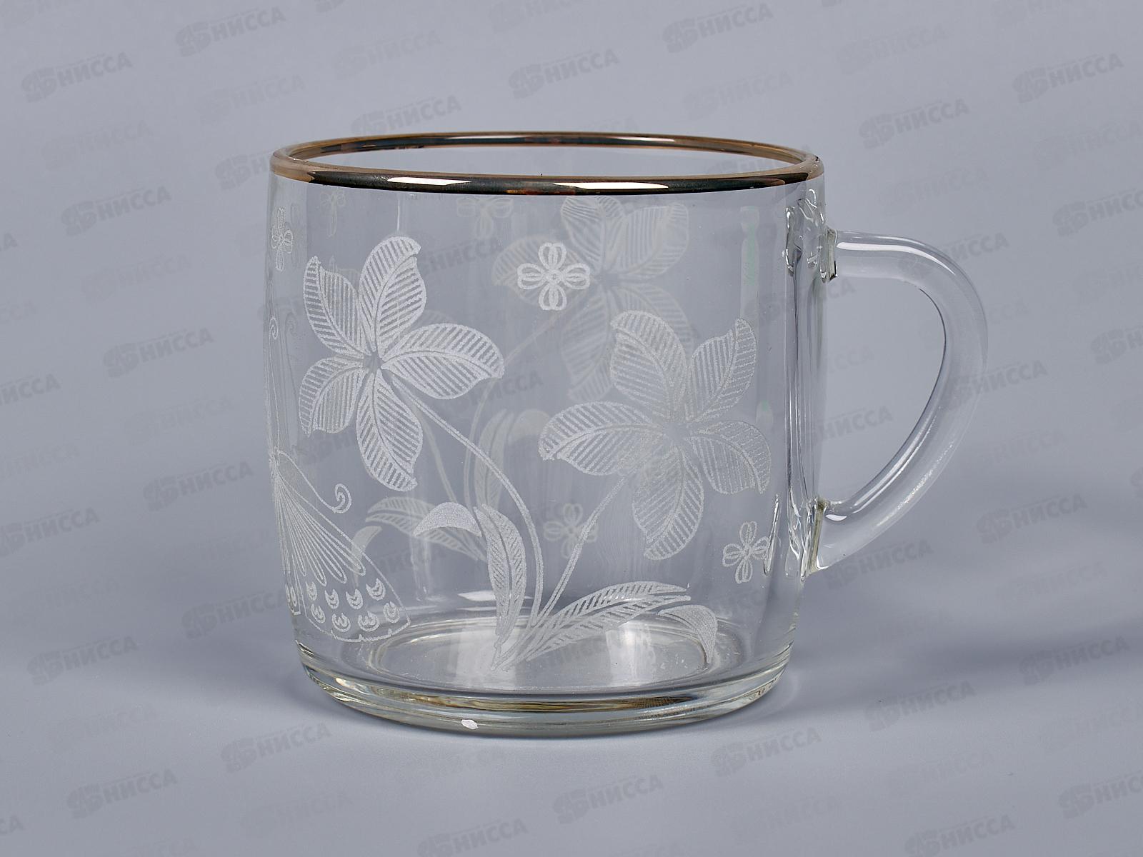 Кружка 300мл 2134-Г34 Бабочка