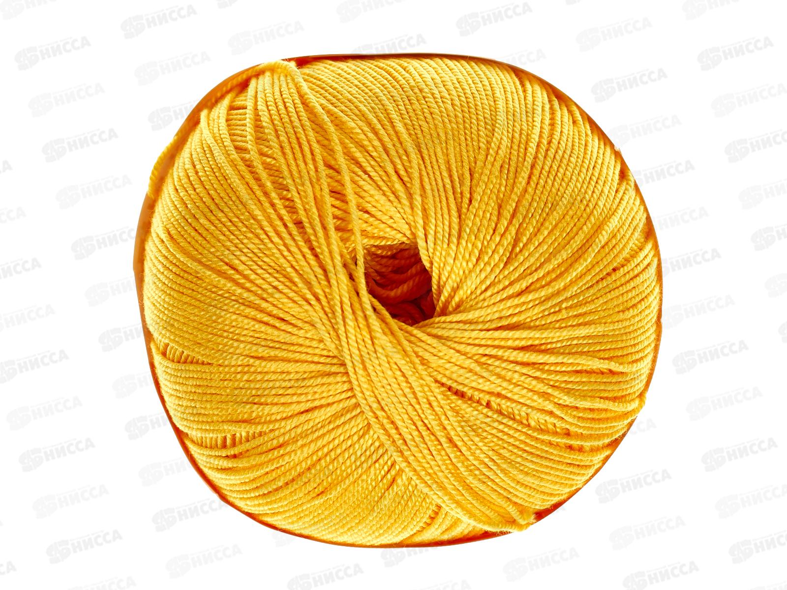 Пряжа Успешная Канарейка 80 50г 220м Хлопок