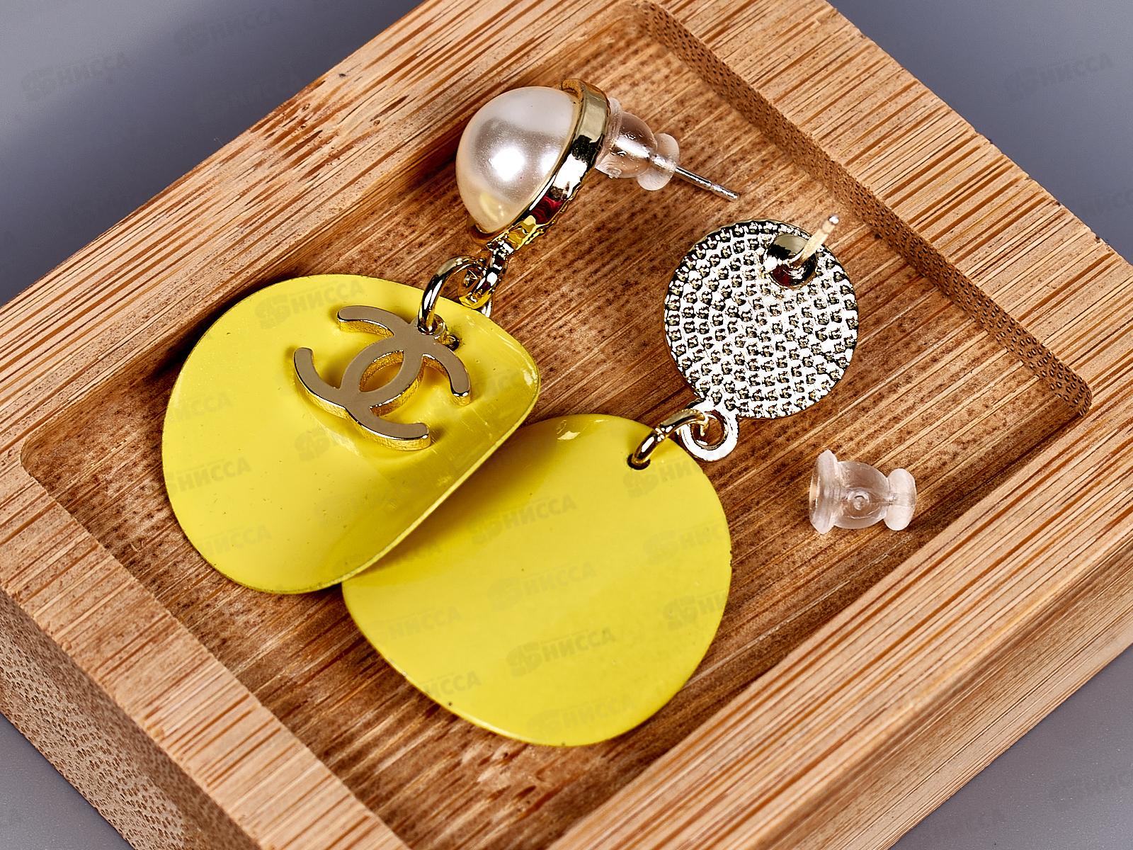 Серьги под золото &quotЕвропейка&quot в асс.№1500