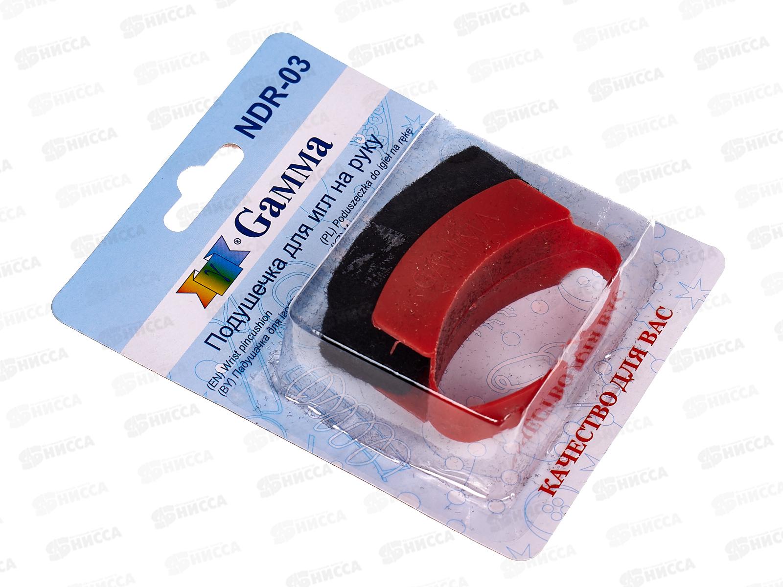 Подушечка для игл на руку &quotGamma&quot NDR-03 5см войлок в блистере