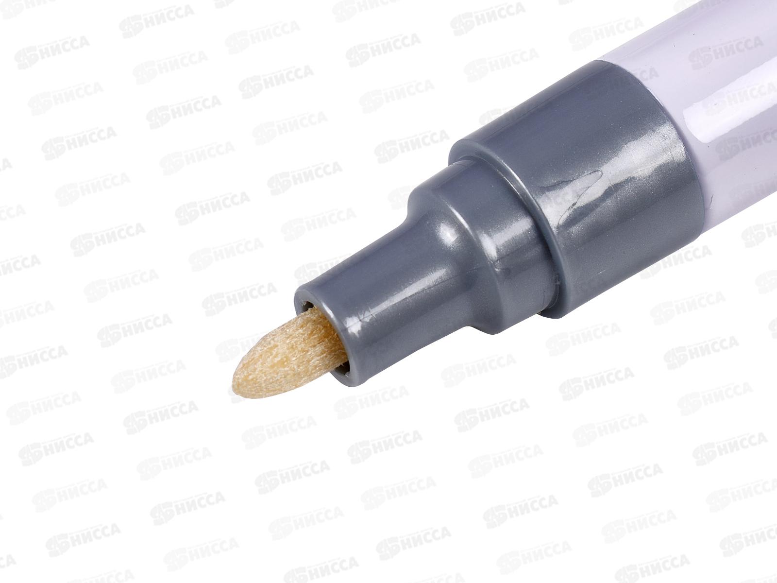 Маркер-краска MAZARI Prime 2мм, сер, M-5043-95*12/240